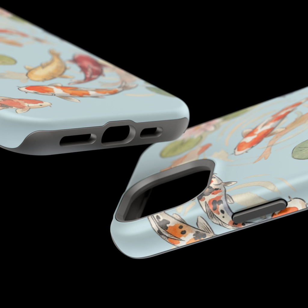 Phone Case | Koi Pond Magnetic Impact-Resistant Phone Cover