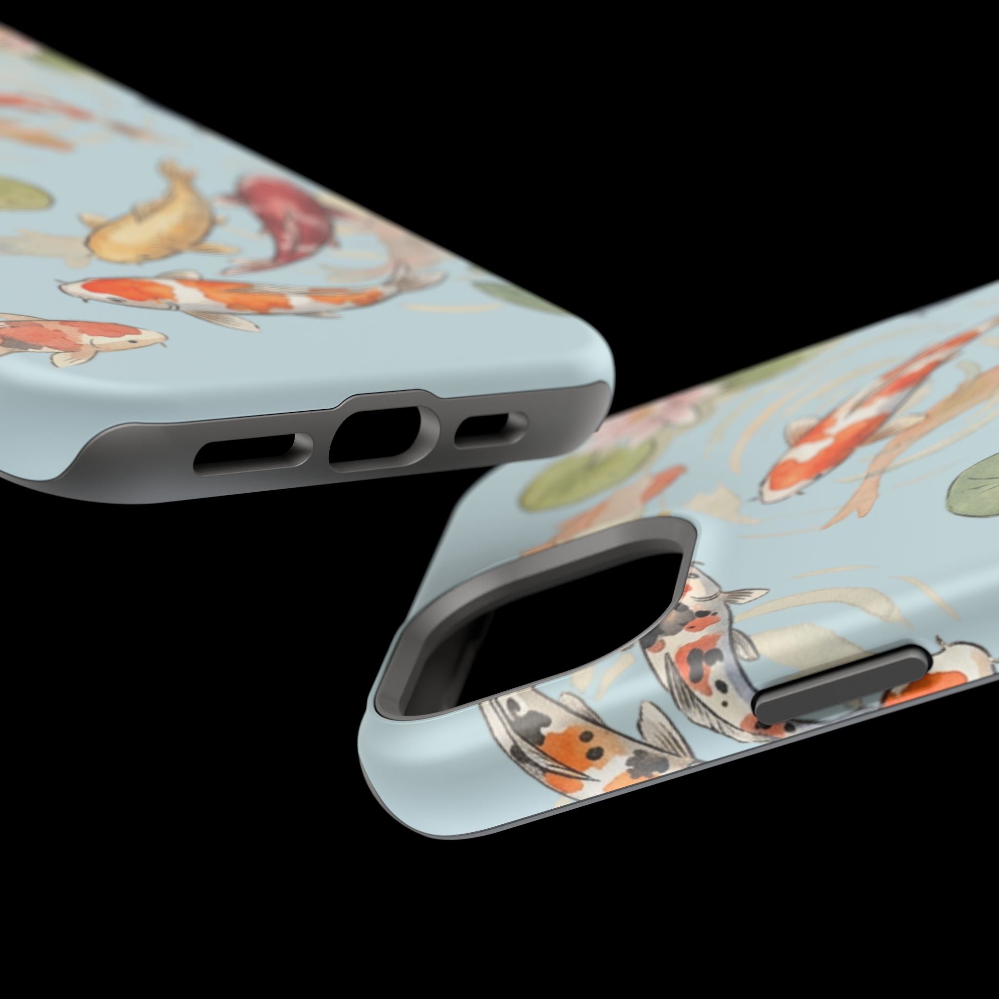 Phone Case | Koi Pond Magnetic Impact-Resistant Phone Cover