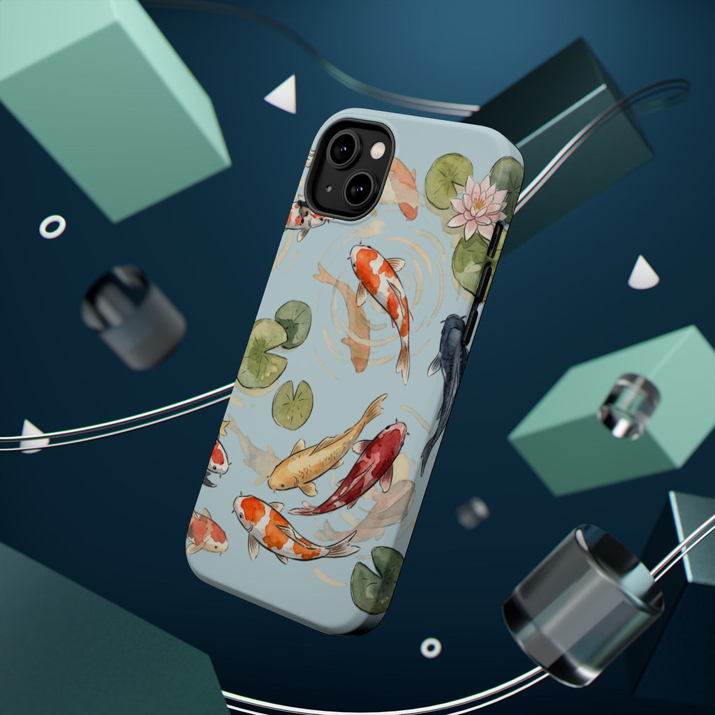 Phone Case | Koi Pond Magnetic Impact-Resistant Phone Cover
