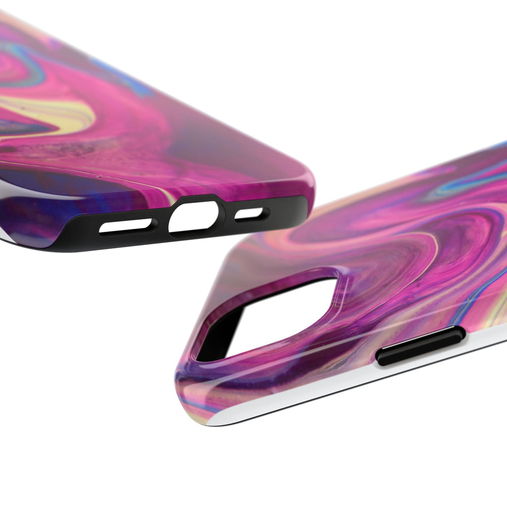 Phone Case | Protective Artistic Paint Pour Design