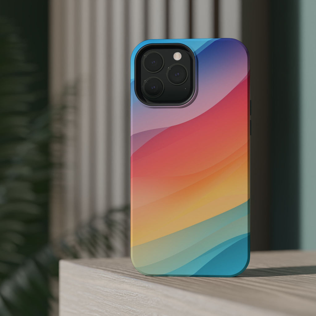 Phone Case | Gradient Sunset Magnetic Impact-Resistant Phone Shield