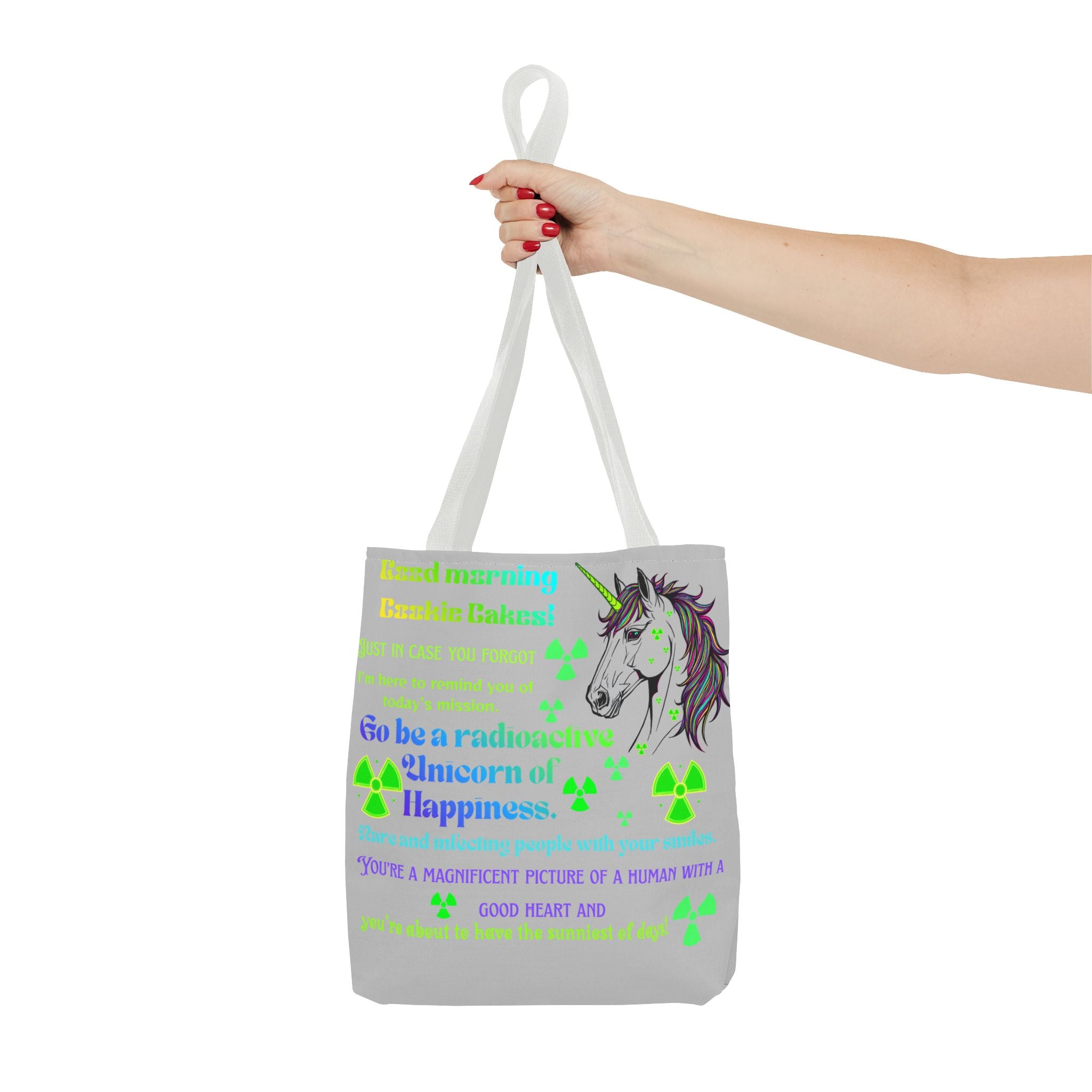 Tote Bag | Radiant Neon Graphic Tote