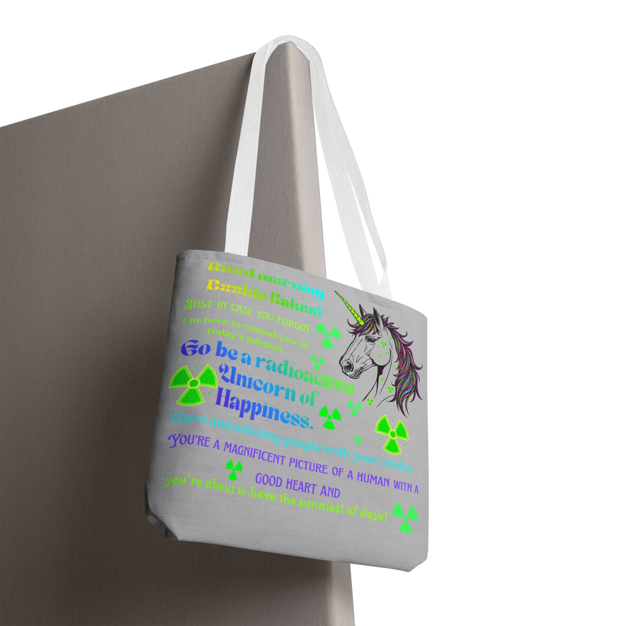 Tote Bag | Radiant Neon Graphic Tote