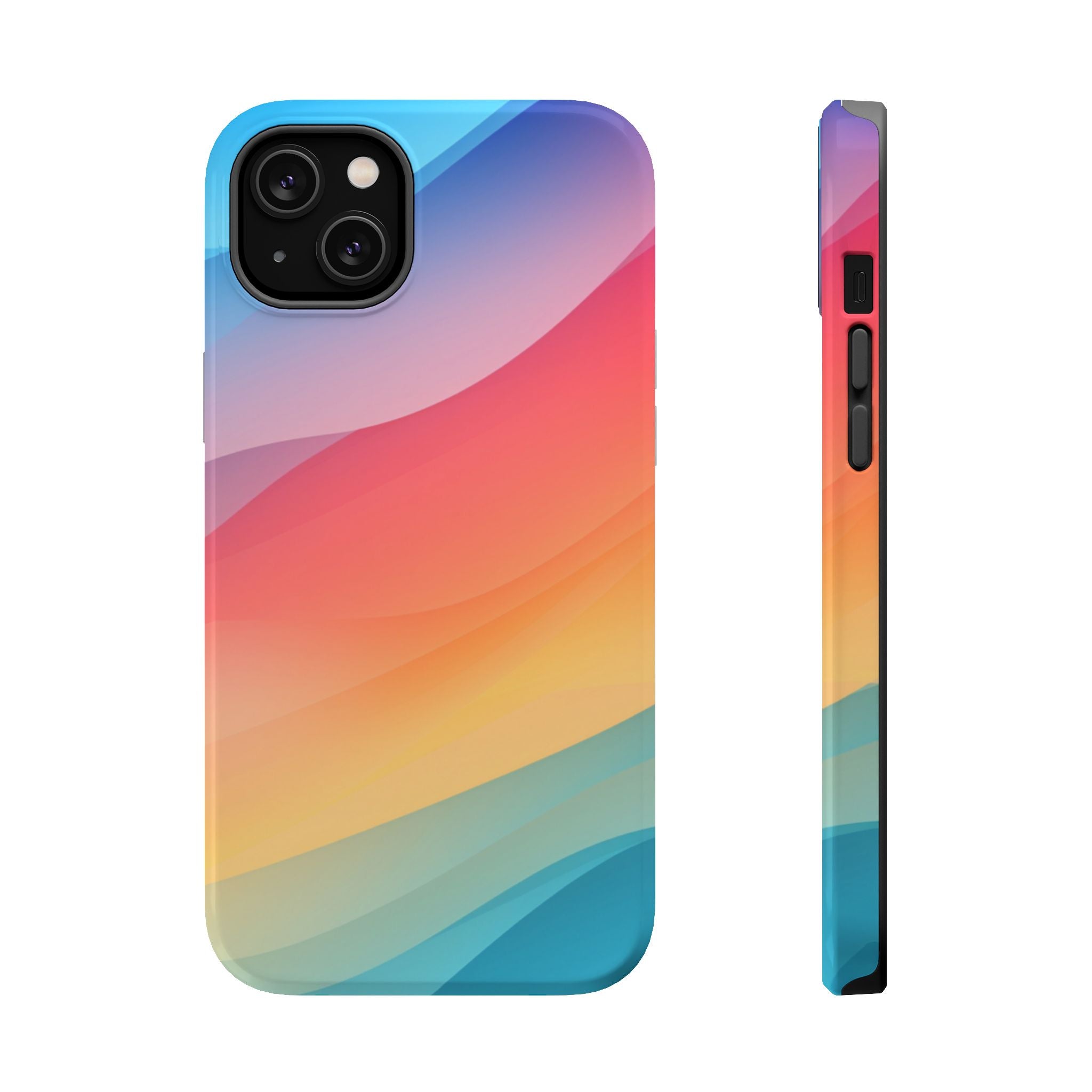 Phone Case | Gradient Sunset Magnetic Impact-Resistant Phone Shield