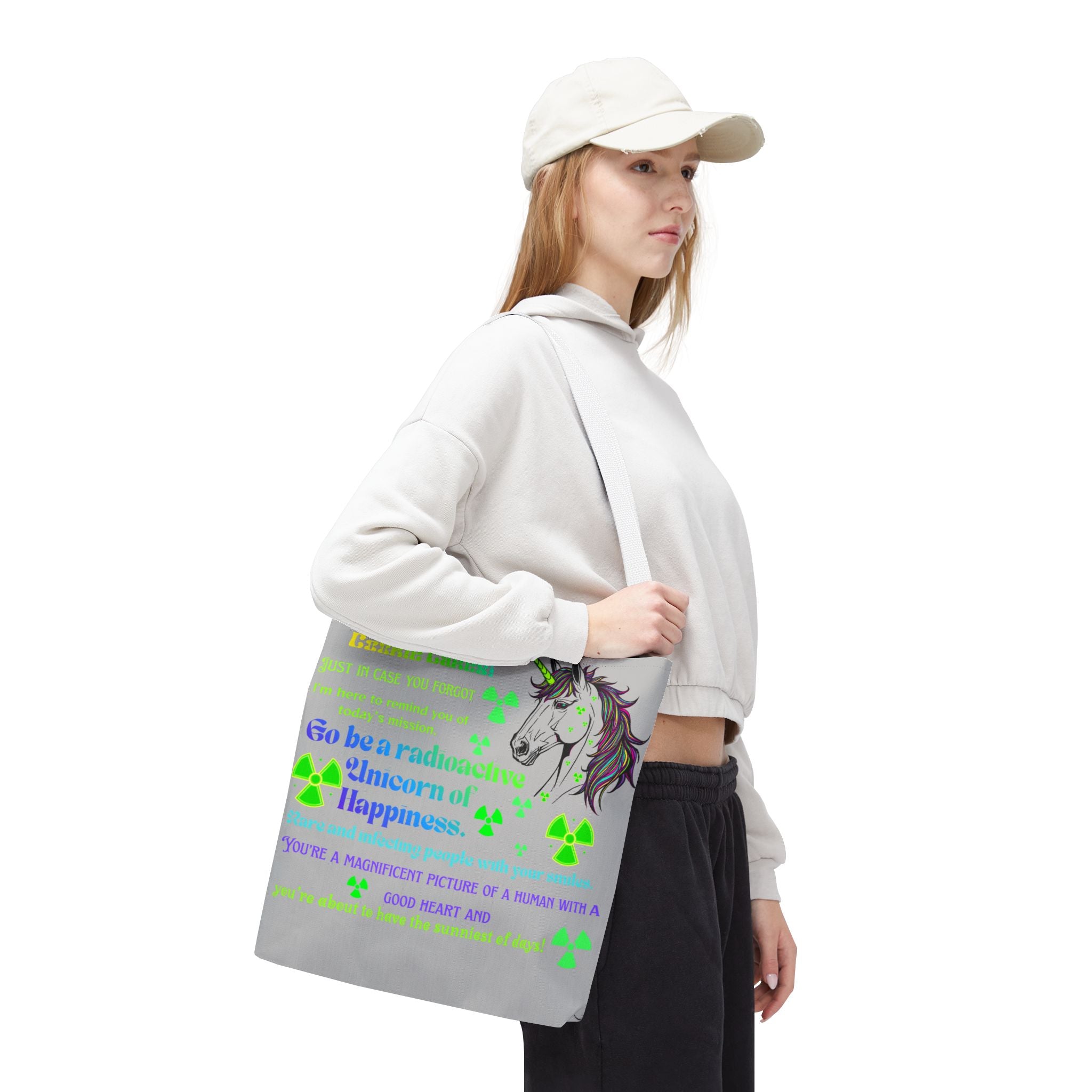 Tote Bag | Radiant Neon Graphic Tote