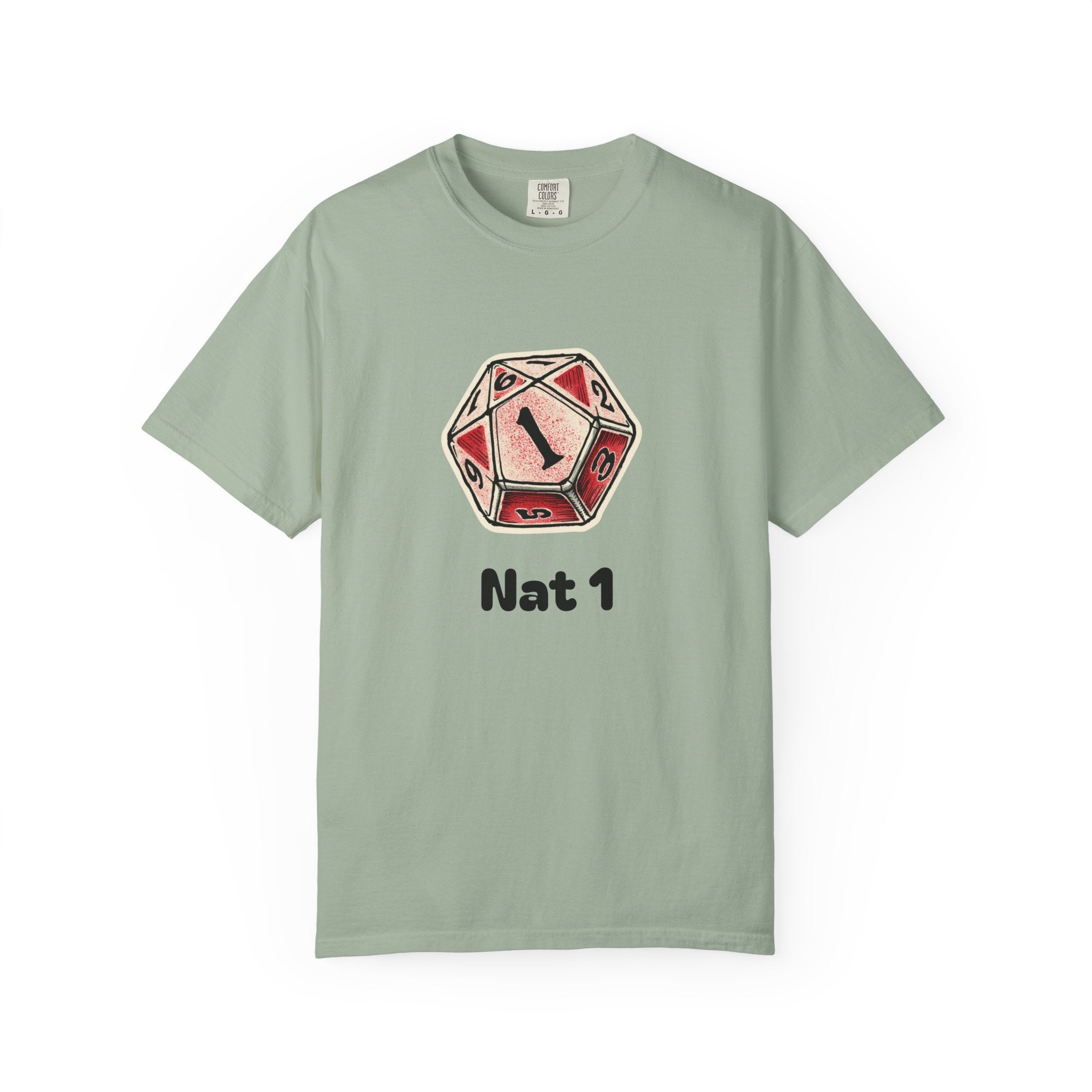 T-Shirt | Roleplaying RPG 'Nat 1' & 'Striving to Be the Whole Problem' Tee