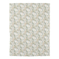 Baby Swaddle Blanket | Neutral Leaf Pattern Swaddle for Newborns