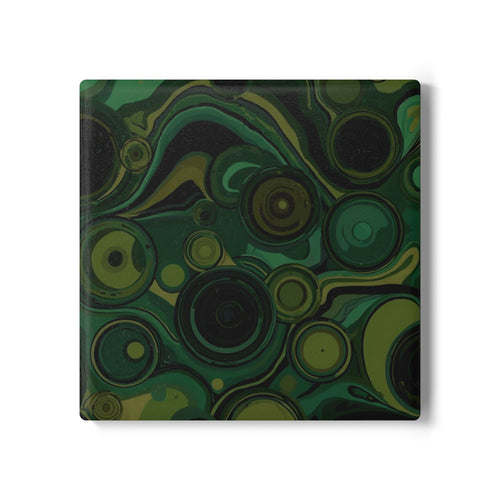 Ceramic Coasters | Retro Geode Swirl