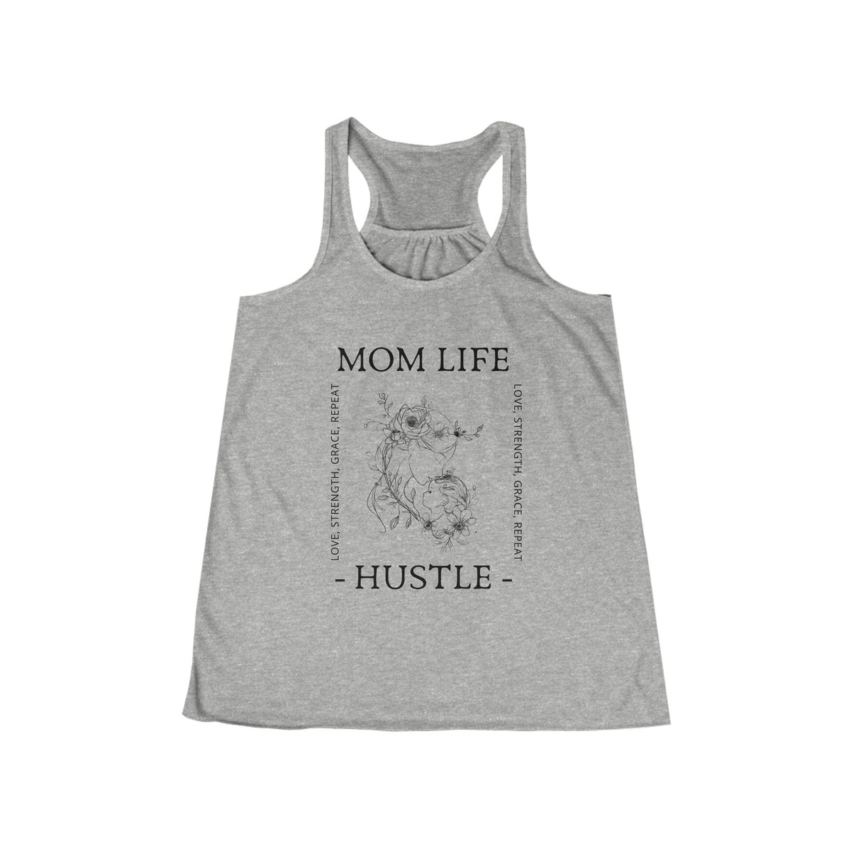 Mom Life Women's Racerback Tank Top