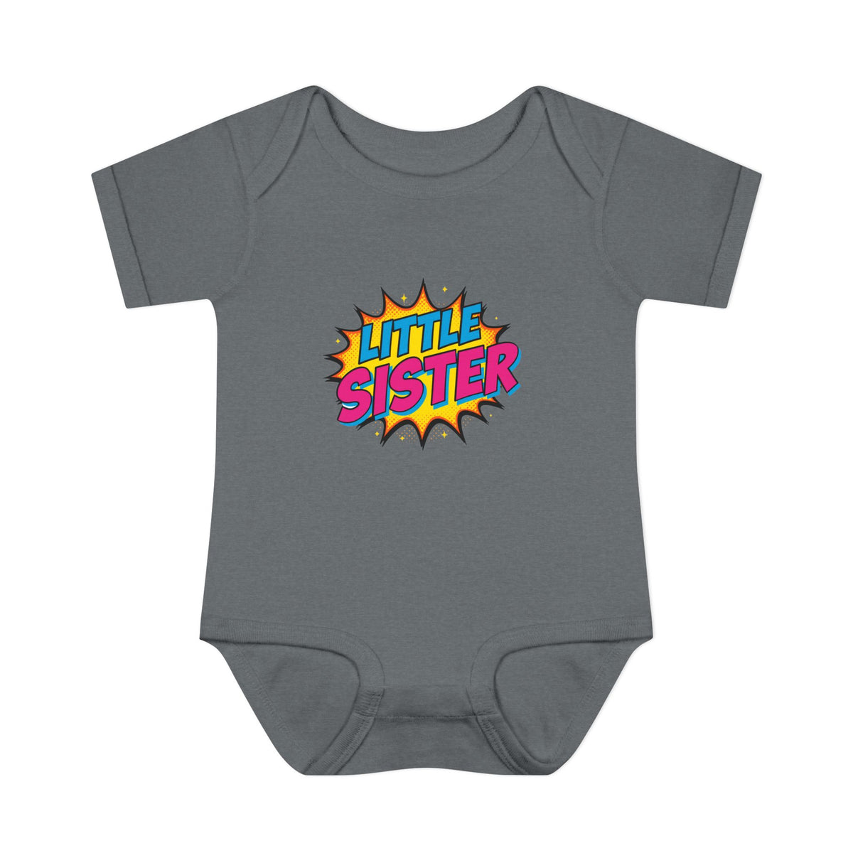 Little Sister Pop Art Onesie