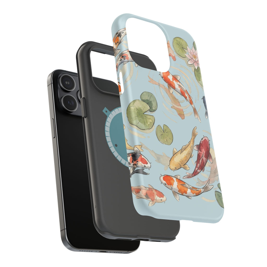 Phone Case | Koi Pond Magnetic Impact-Resistant Phone Cover