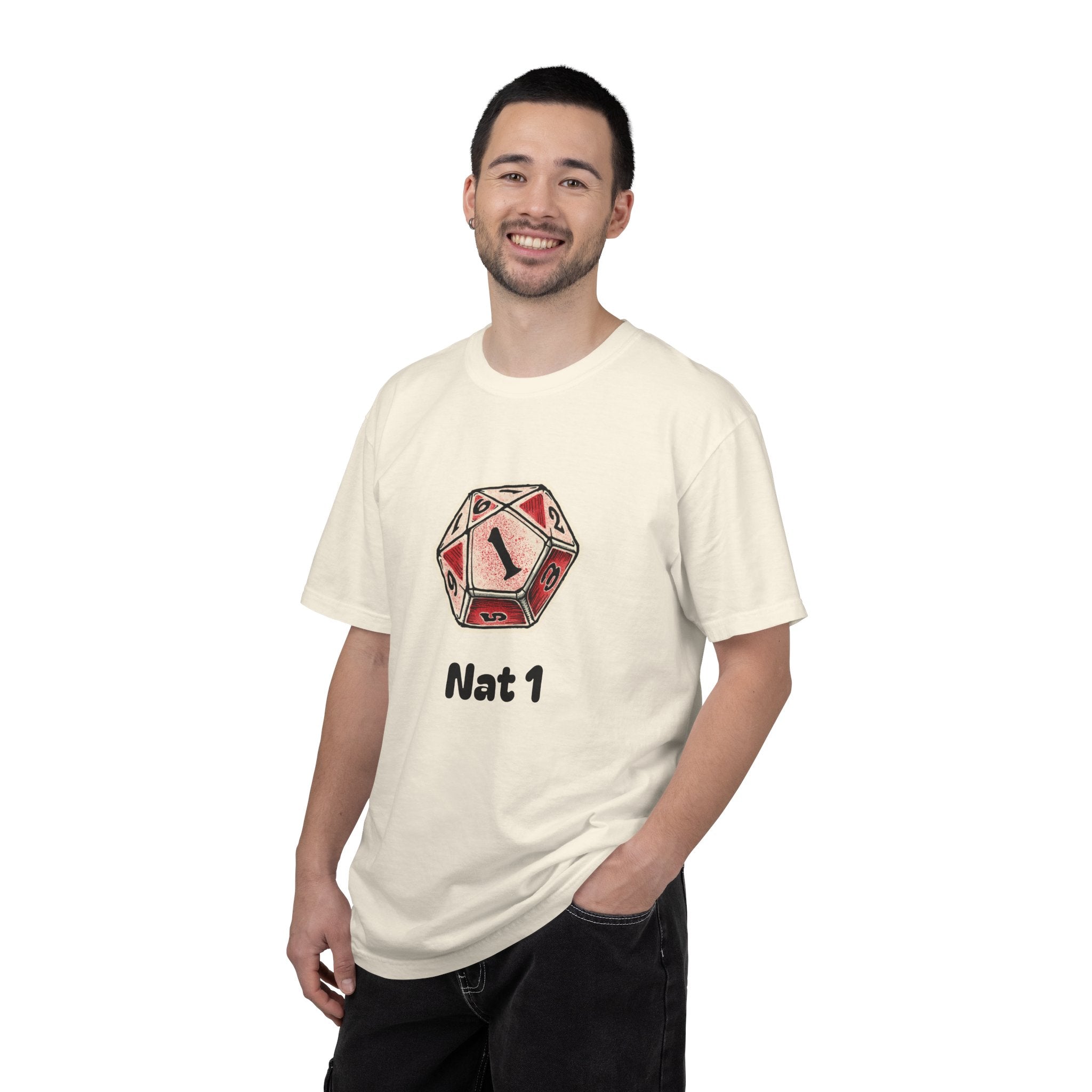 T-Shirt | Roleplaying RPG 'Nat 1' & 'Striving to Be the Whole Problem' Tee
