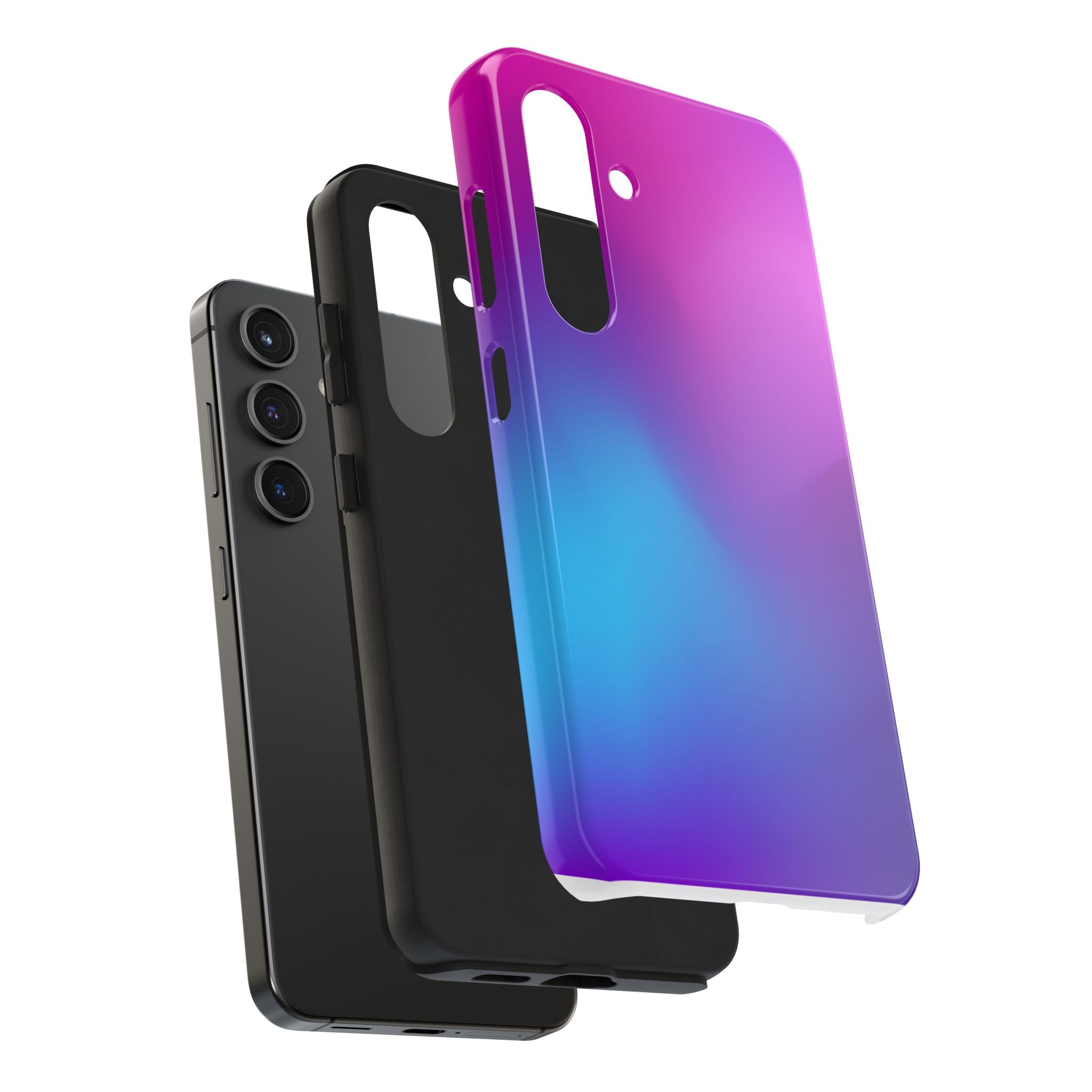 Phone Case | Purple Blue Ombre Tough Protective Case