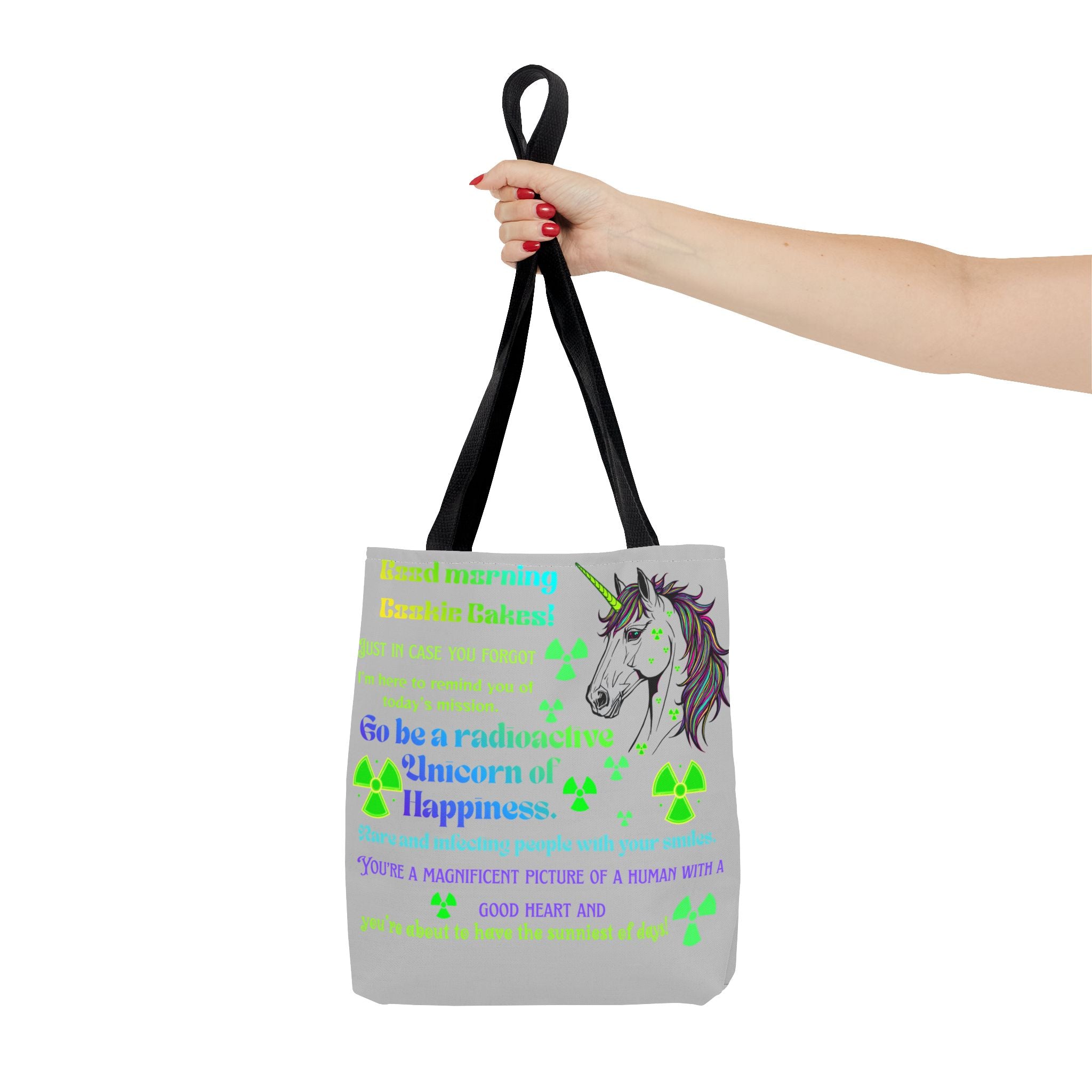 Tote Bag | Radiant Neon Graphic Tote