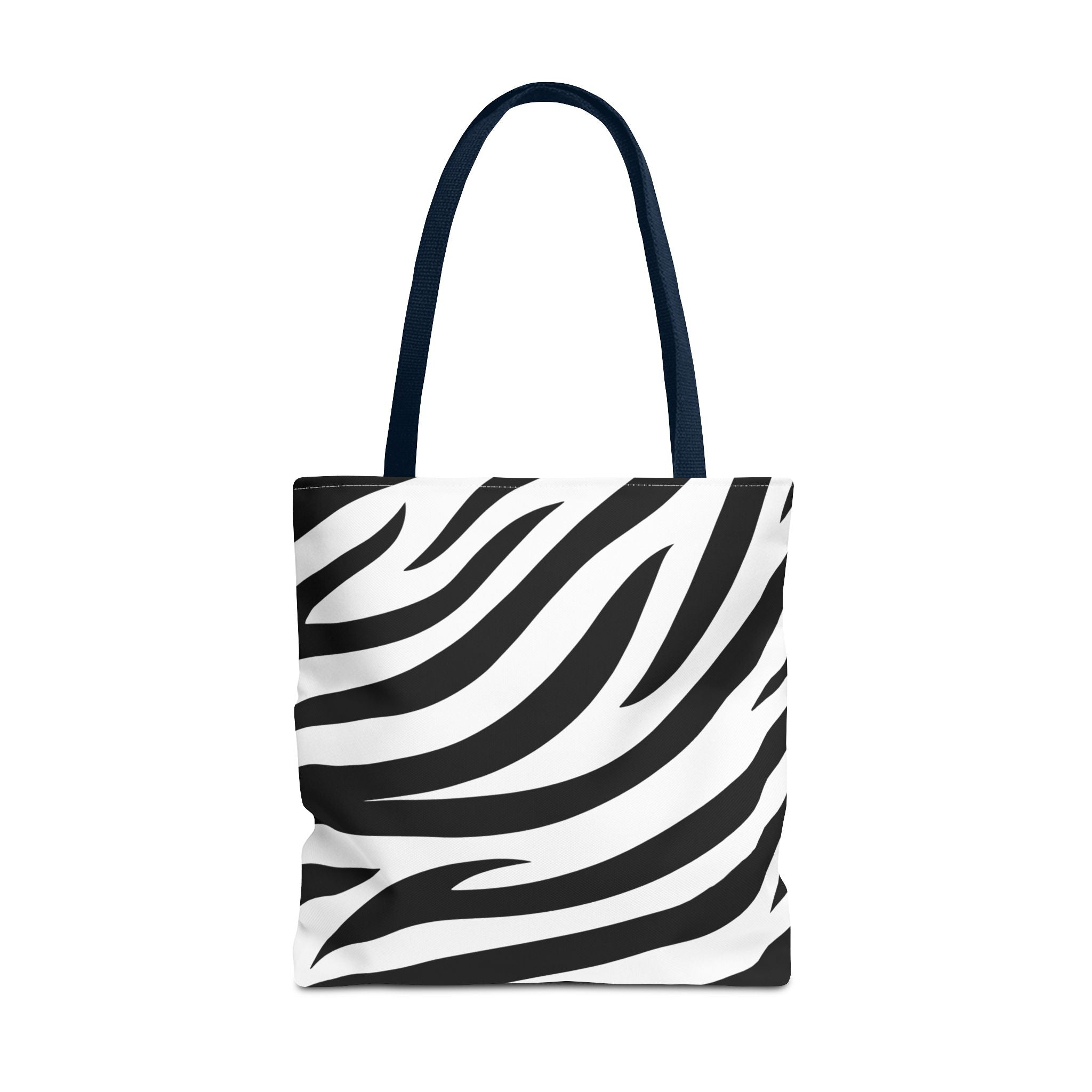 Tote Bag — Black & White Zebra Print  Fashion Tote