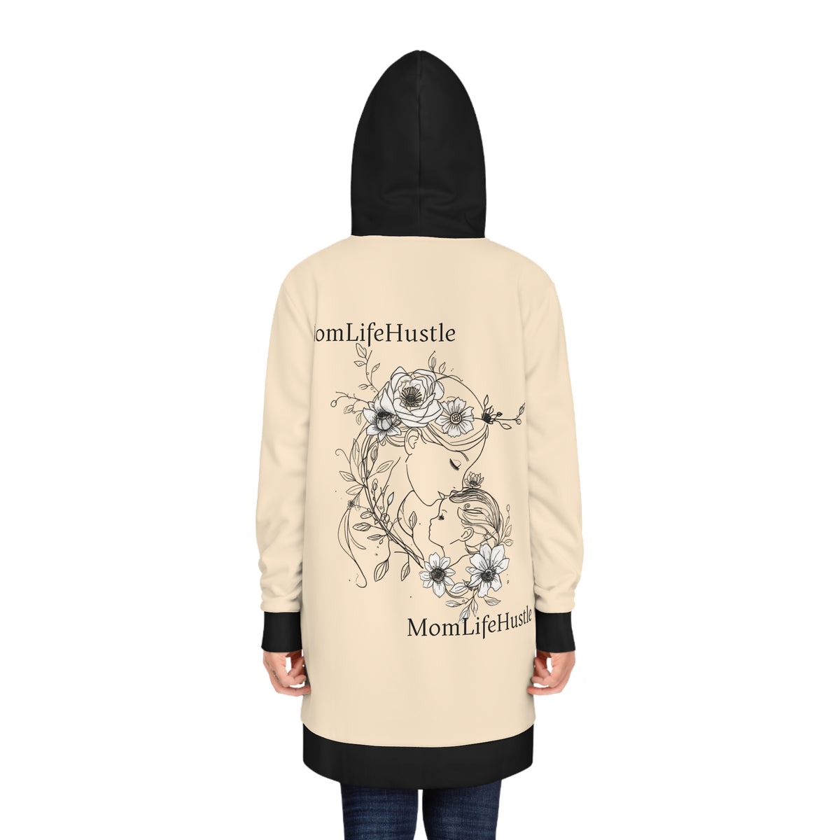 MomLifeHustle Hooded Dress