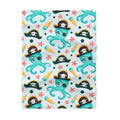 Baby Blanket | Soft Fleece Pirate Octopus Infant Throw for Nursery