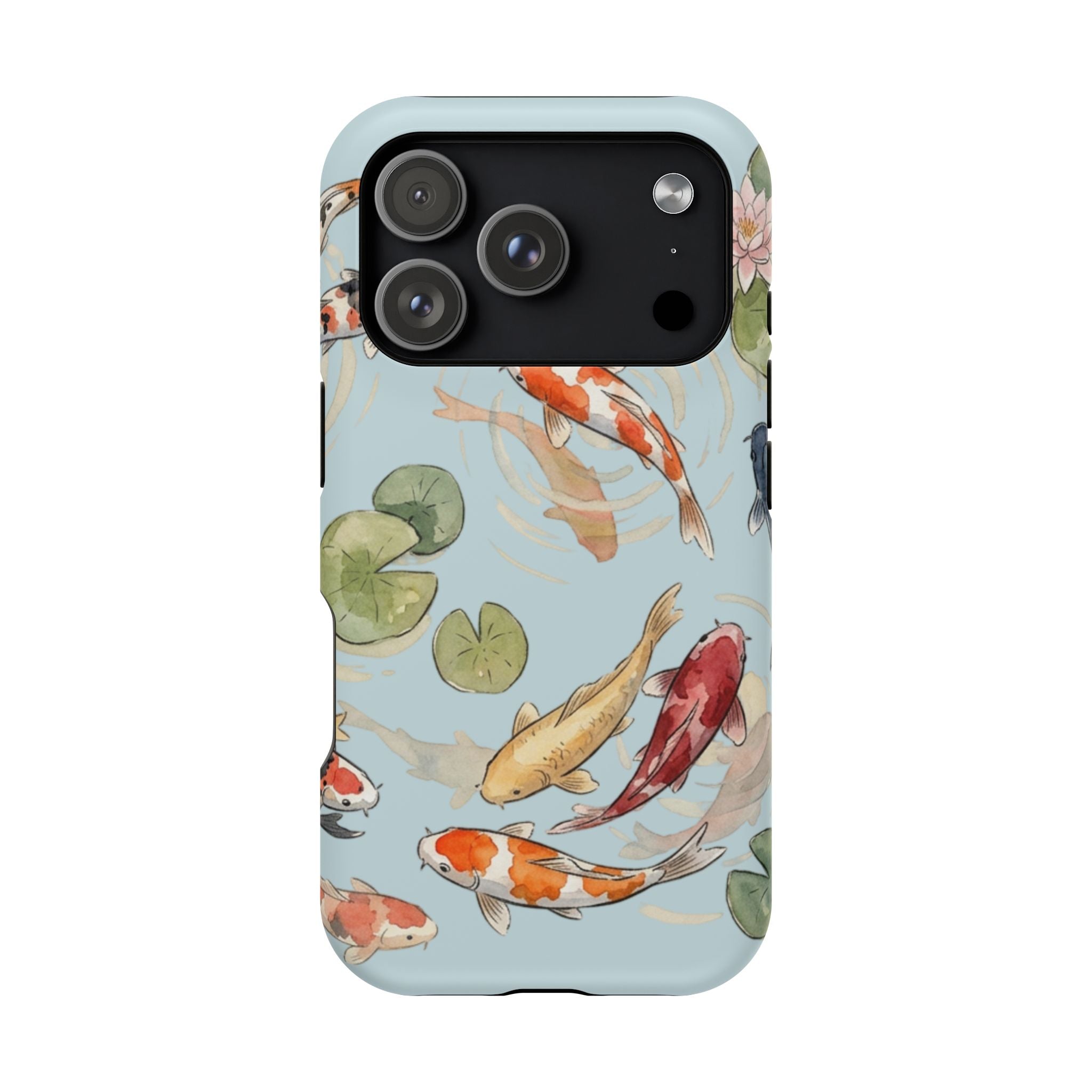 Phone Case | Koi Pond Magnetic Impact-Resistant Phone Cover
