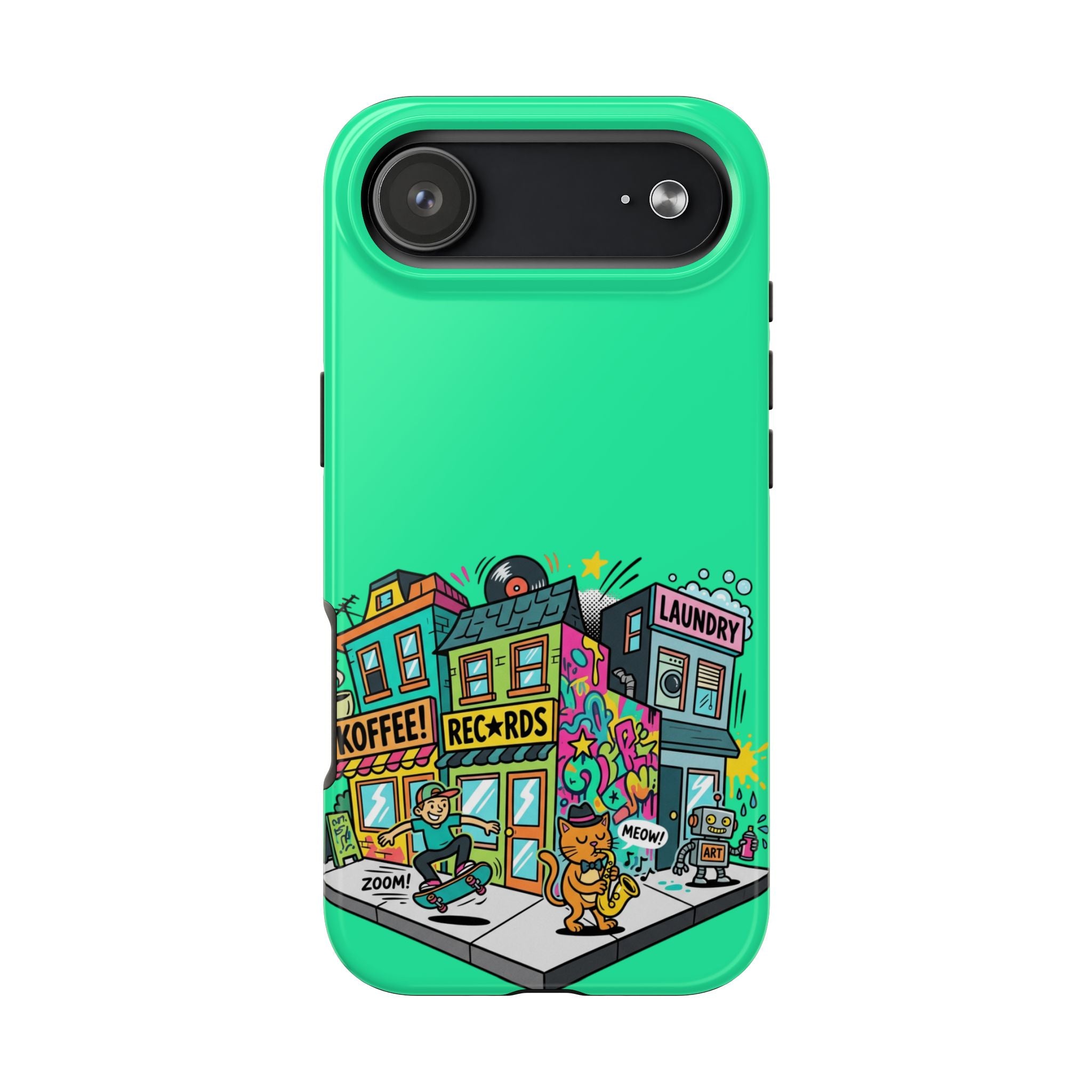Phone Case | Tough Protective Cover with Colorful Street Art