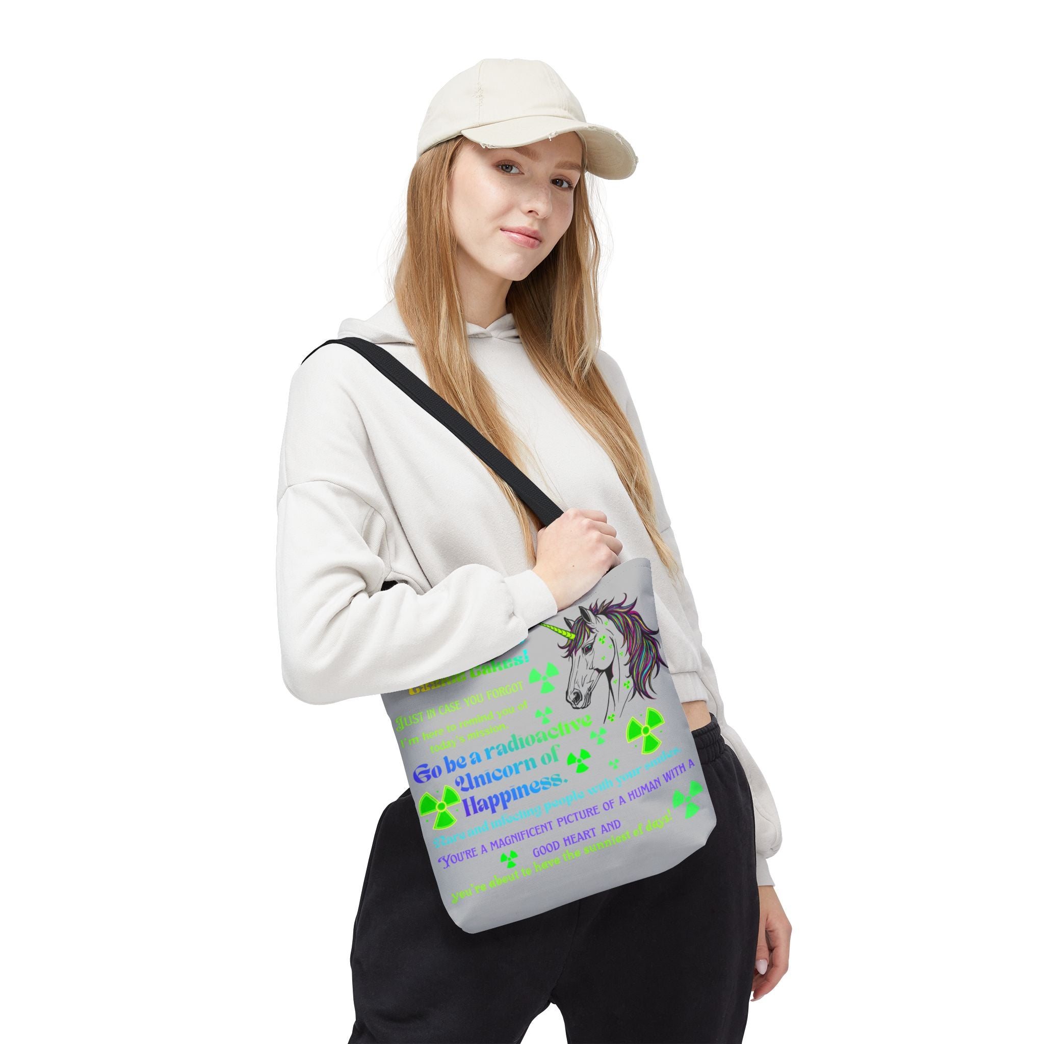 Tote Bag | Radiant Neon Graphic Tote
