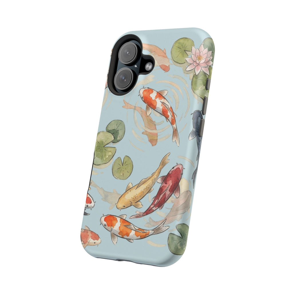 Phone Case | Koi Pond Magnetic Impact-Resistant Phone Cover
