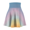 Women's Skater Skirt | Soft Pastel Ombre Skirt