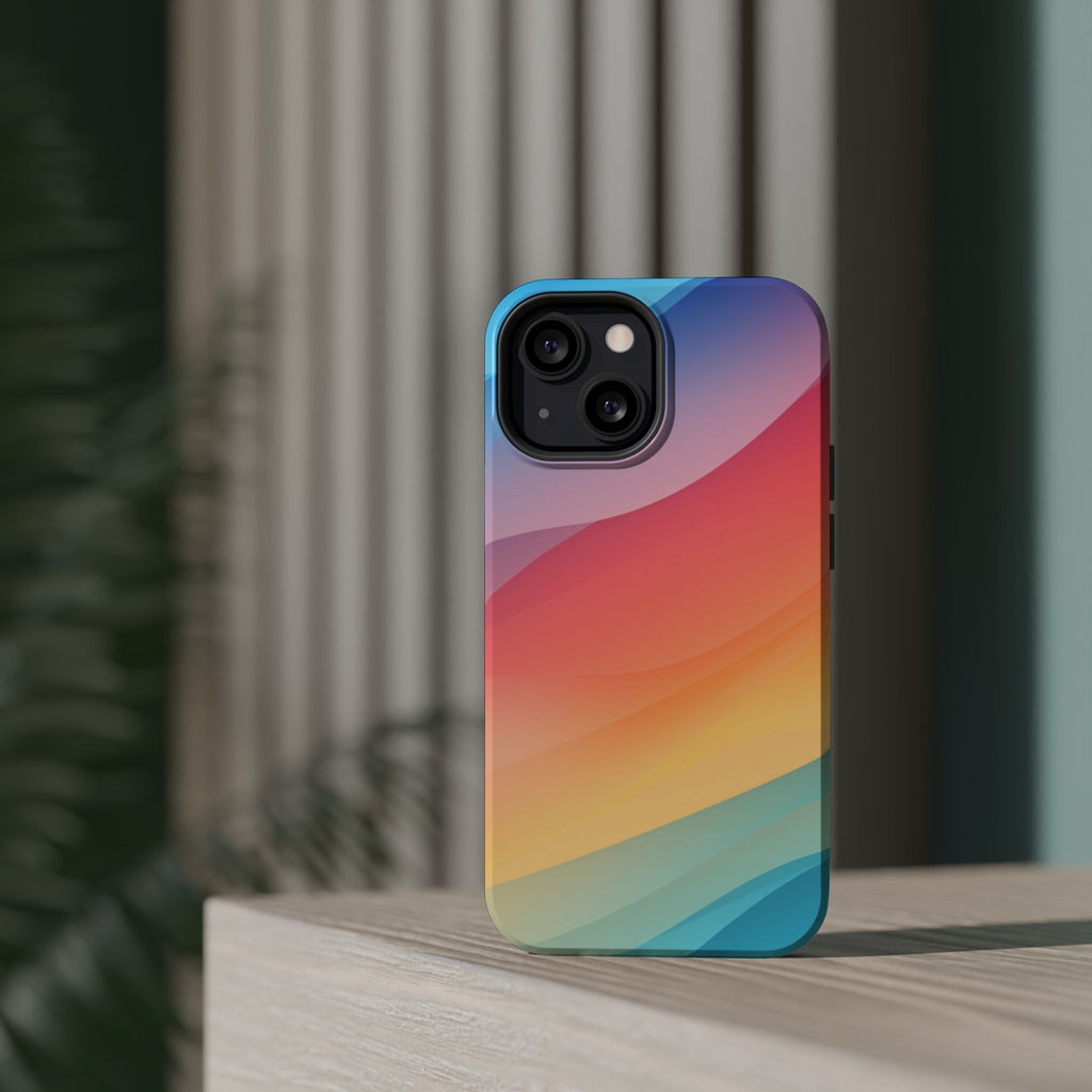 Phone Case | Gradient Sunset Magnetic Impact-Resistant Phone Shield