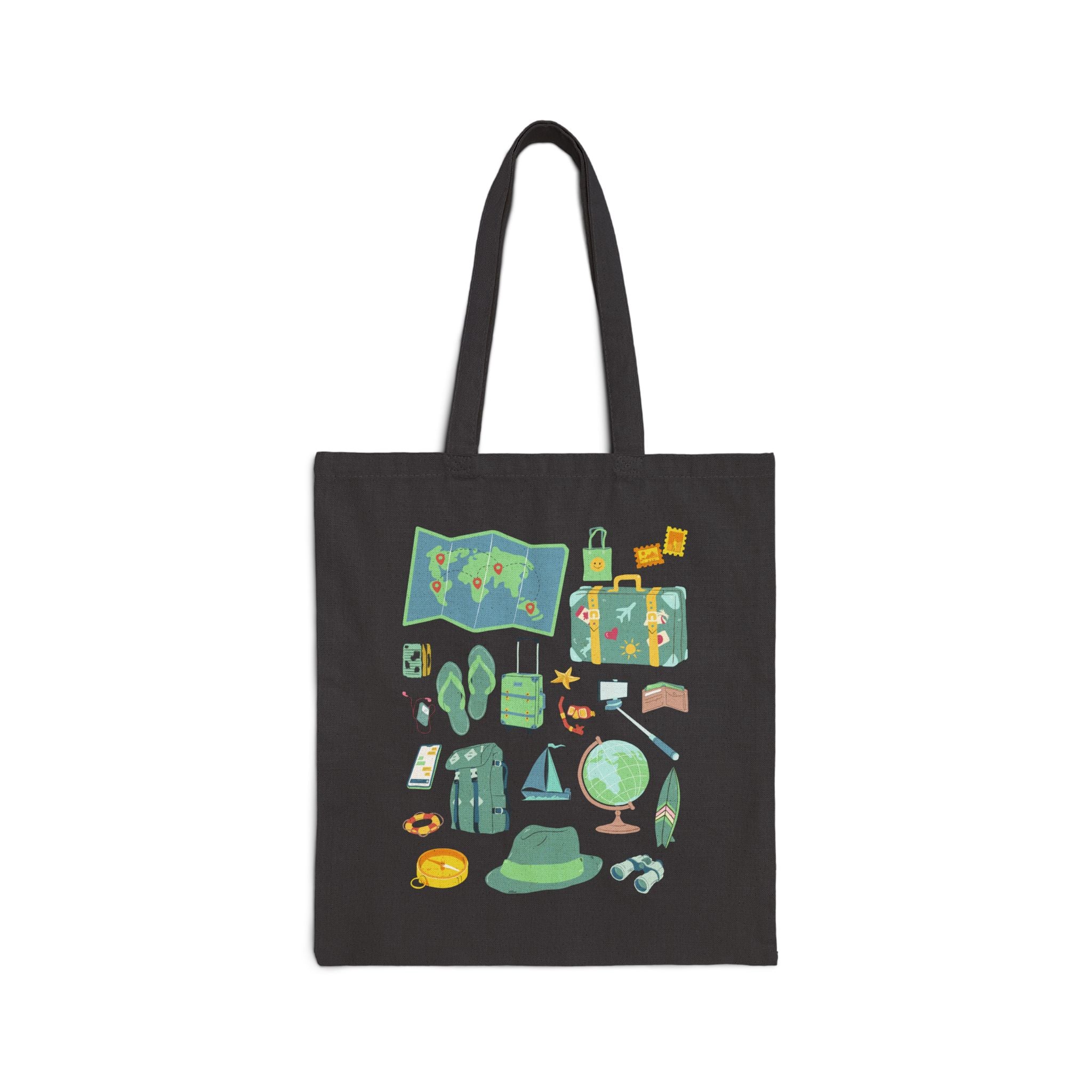 Tote Bag | Beach Vacation & Adventure Reusable Canvas Shopper