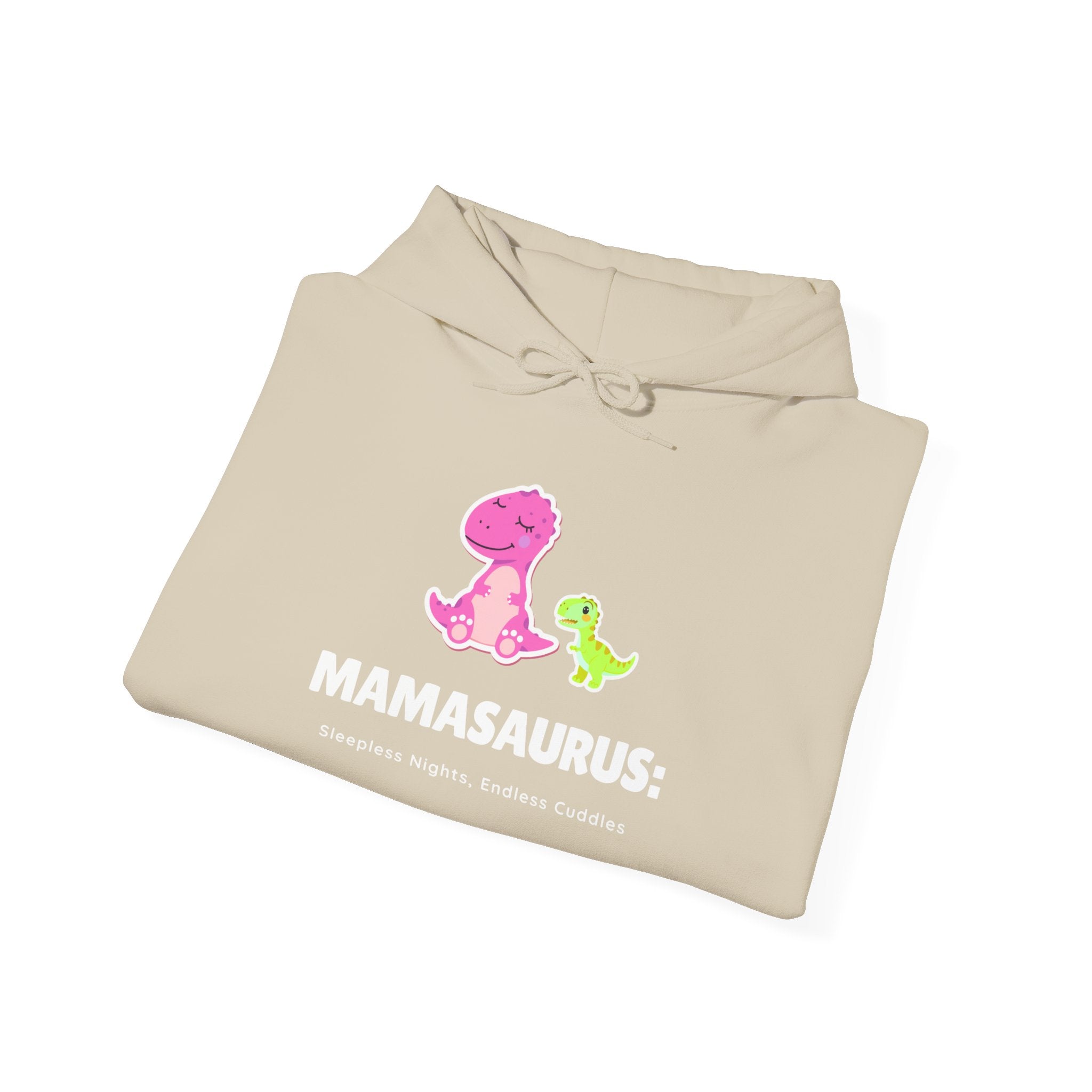 Hoodie | 'Mamasaurus' Pink Mama Dino with Baby Sweater