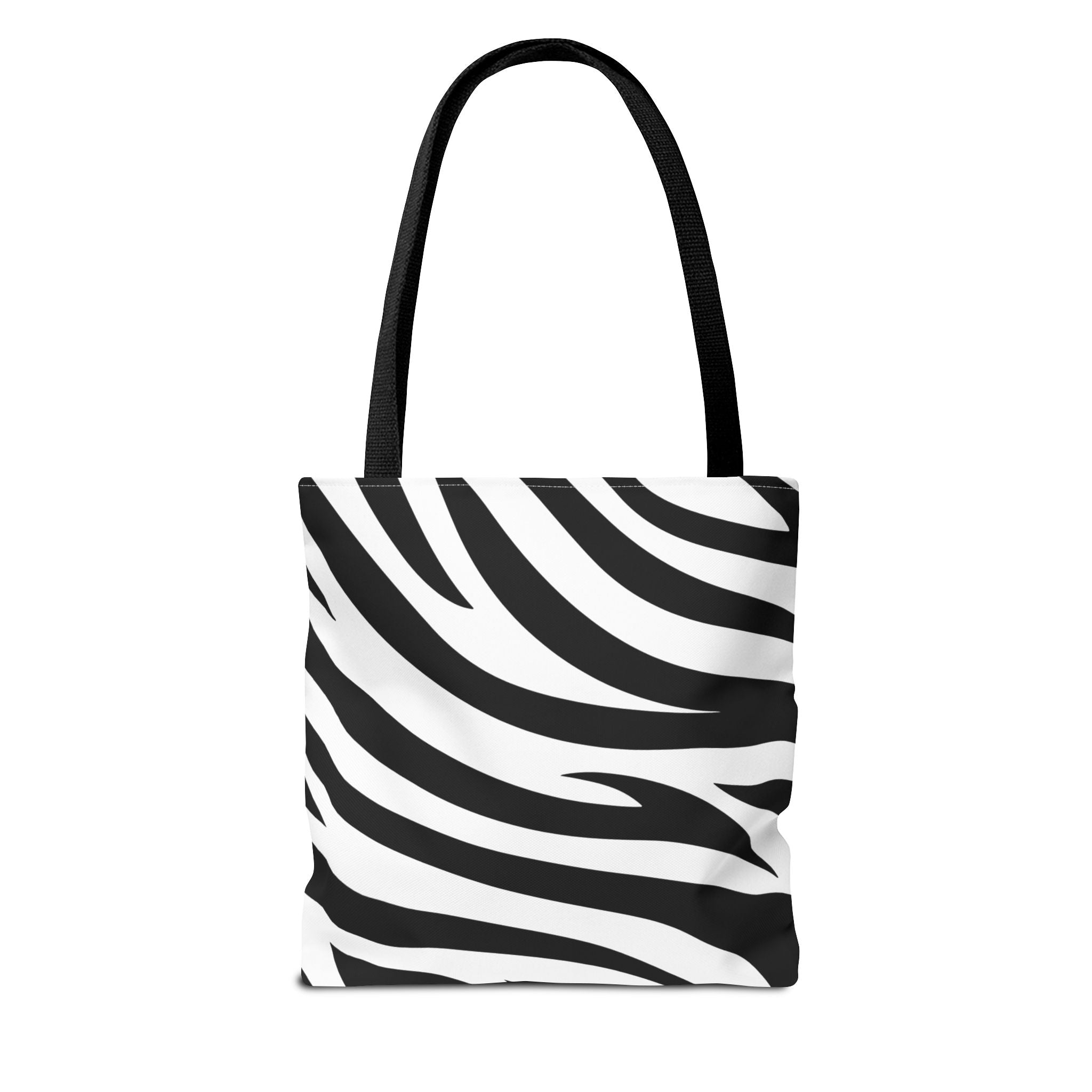 Tote Bag — Black & White Zebra Print  Fashion Tote