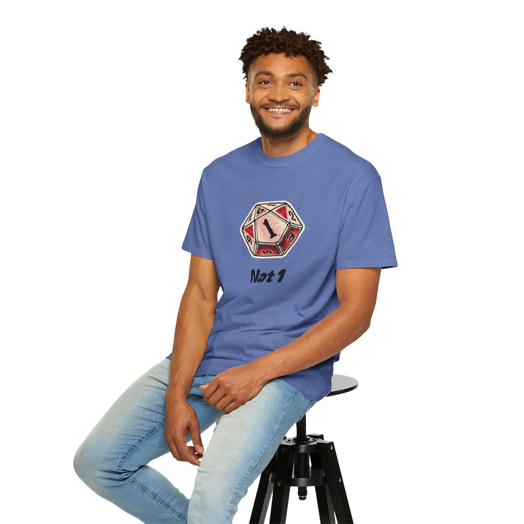 T-Shirt | Roleplaying RPG 'Nat 1' & 'Striving to Be the Whole Problem' Tee