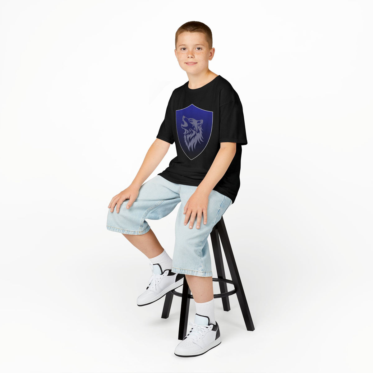 Wolf Shield Graphic T-Shirt