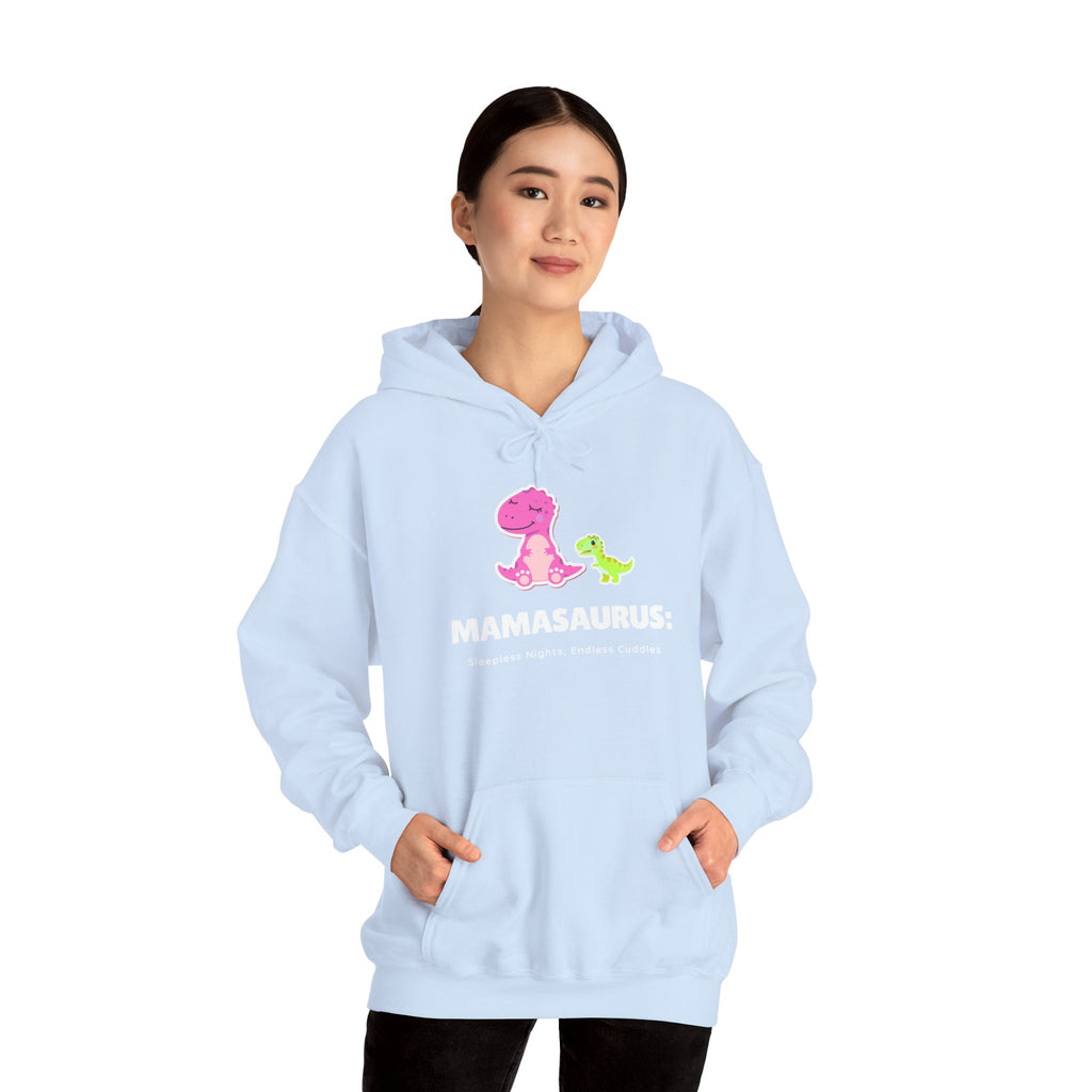 Hoodie | 'Mamasaurus' Pink Mama Dino with Baby Sweater