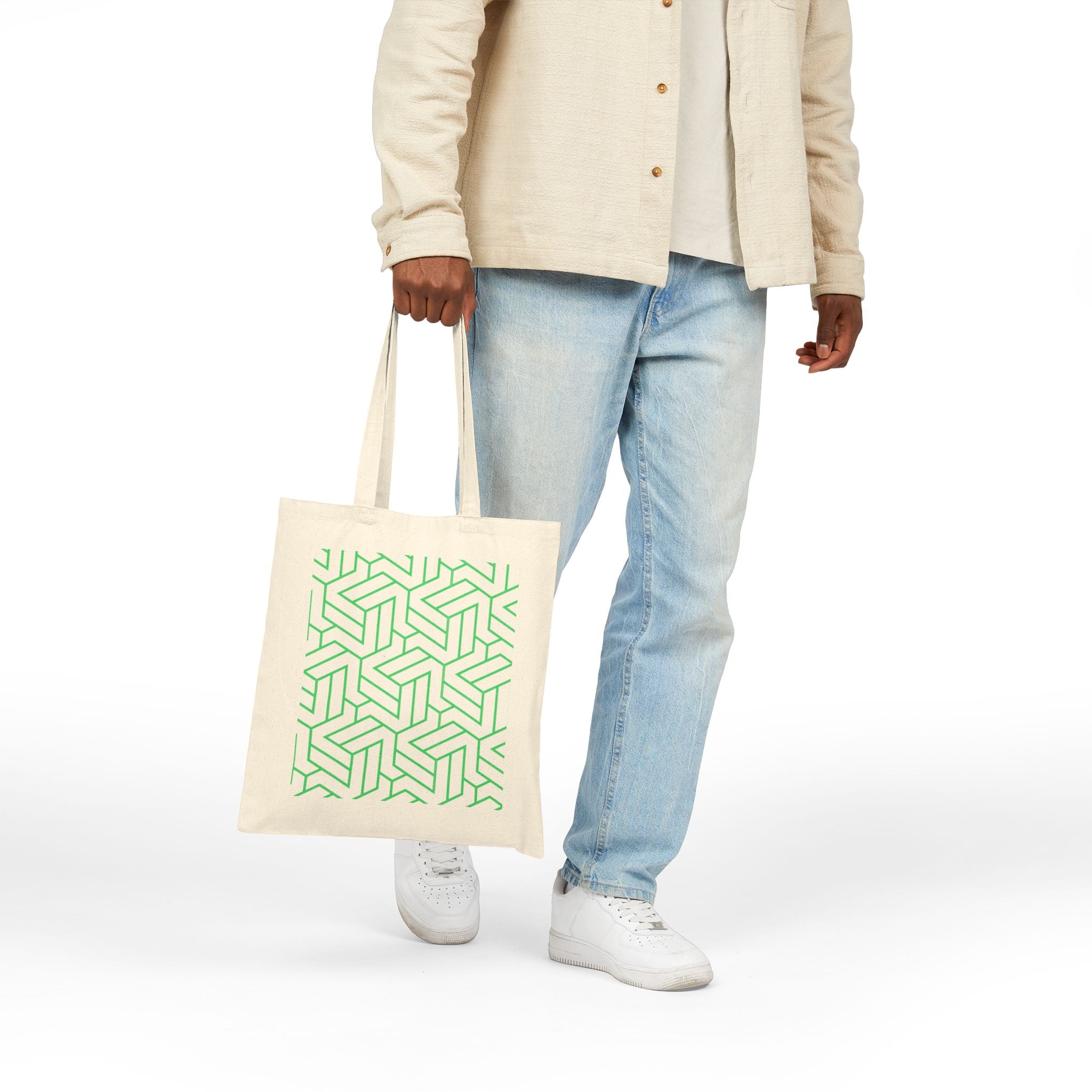 Tote Bag | Geometric Pastel Pattern