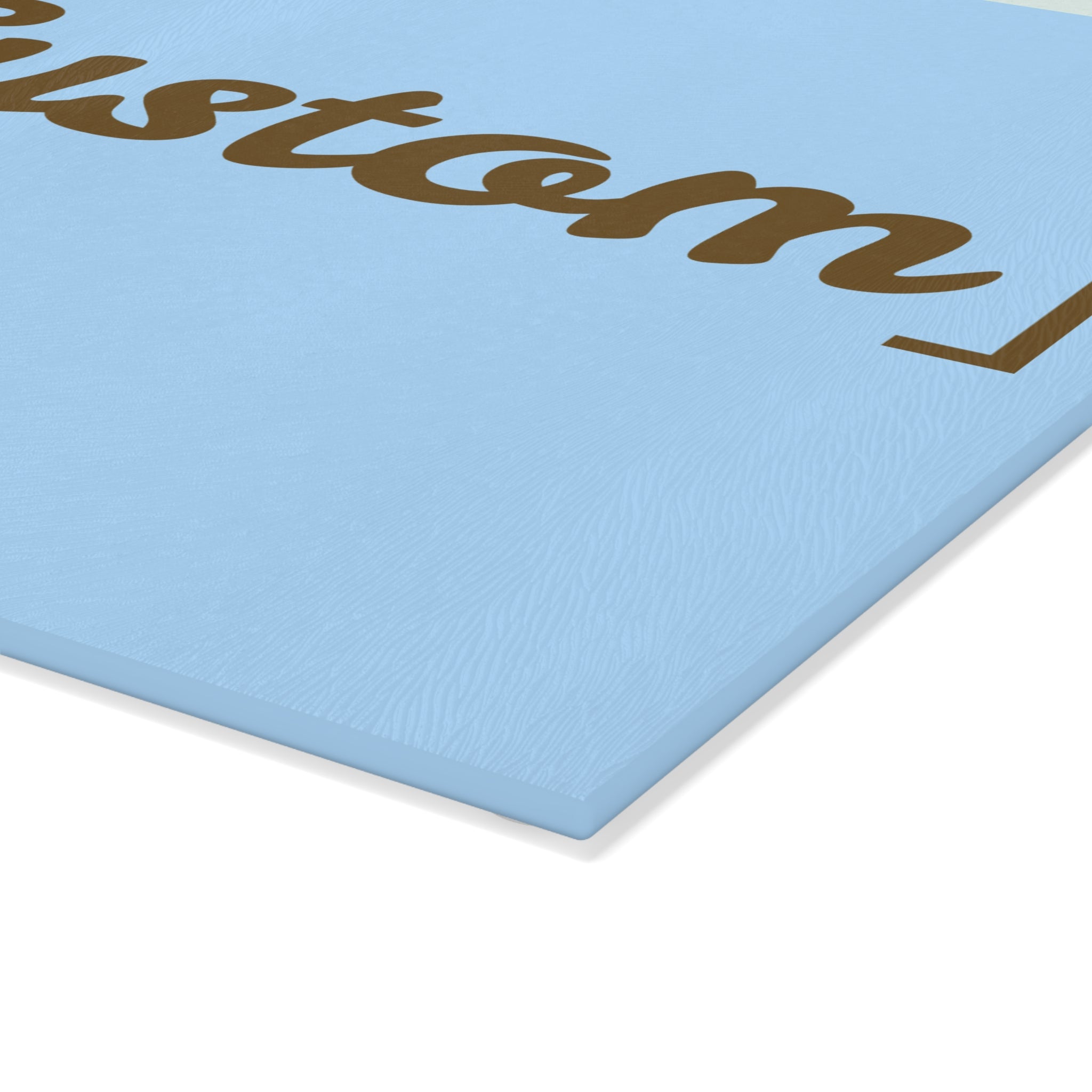 Glass Cutting Board | Personalized Name Sunflower Kitchen Decor