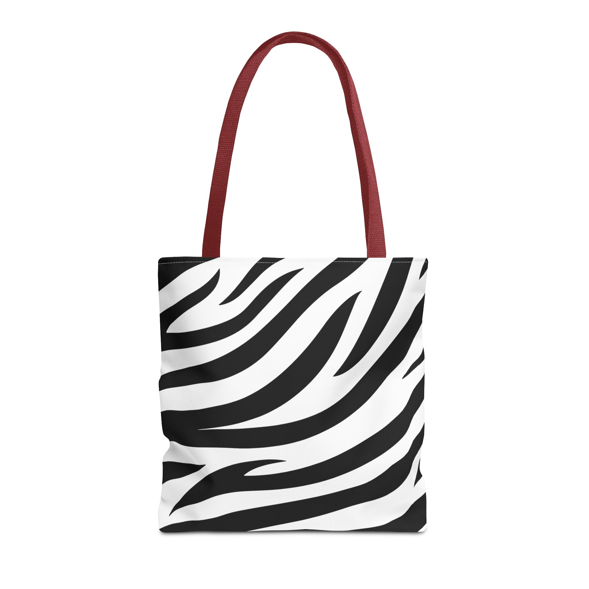 Tote Bag — Black & White Zebra Print  Fashion Tote