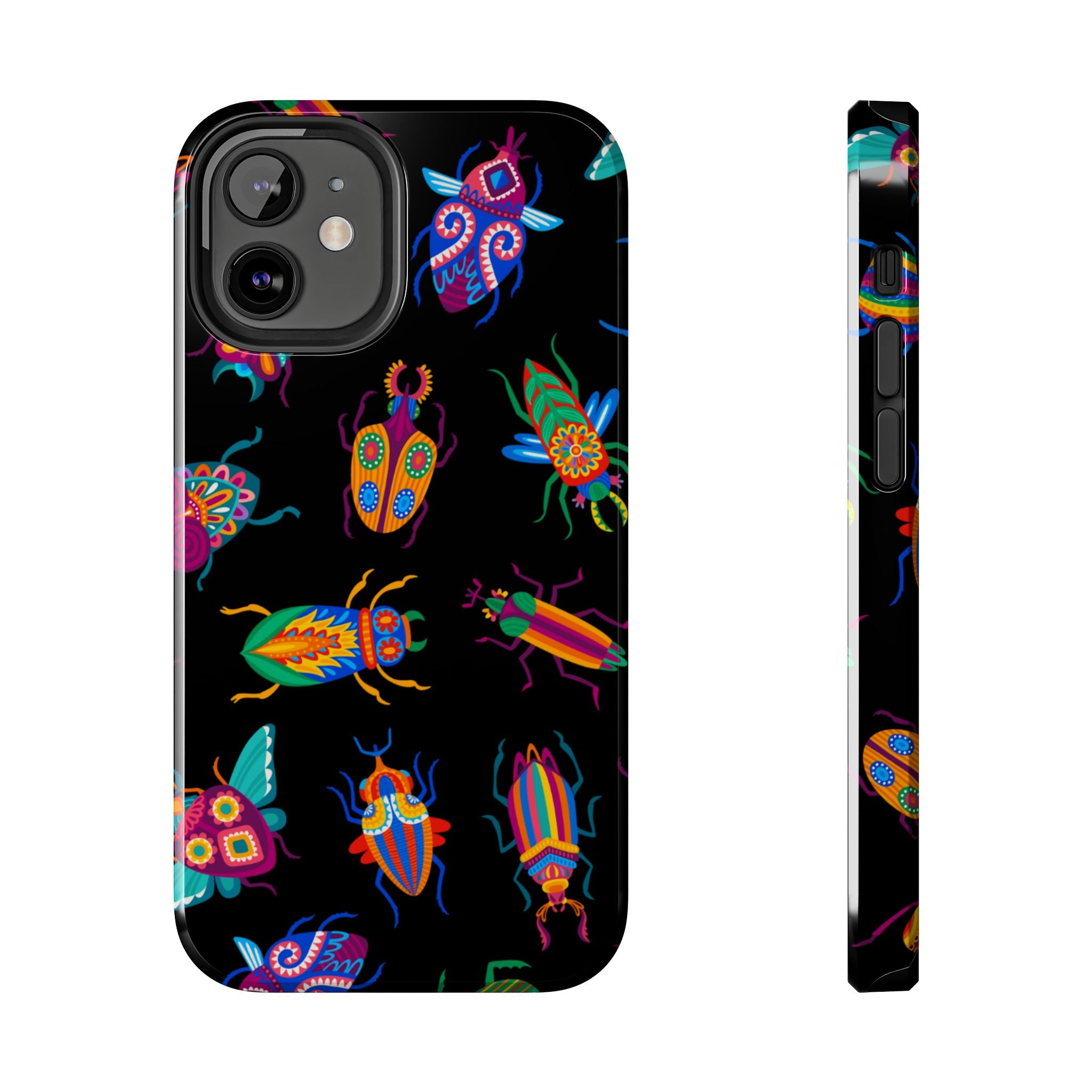 Phone Case | Neon Beetle Pattern Tough Protective Cover