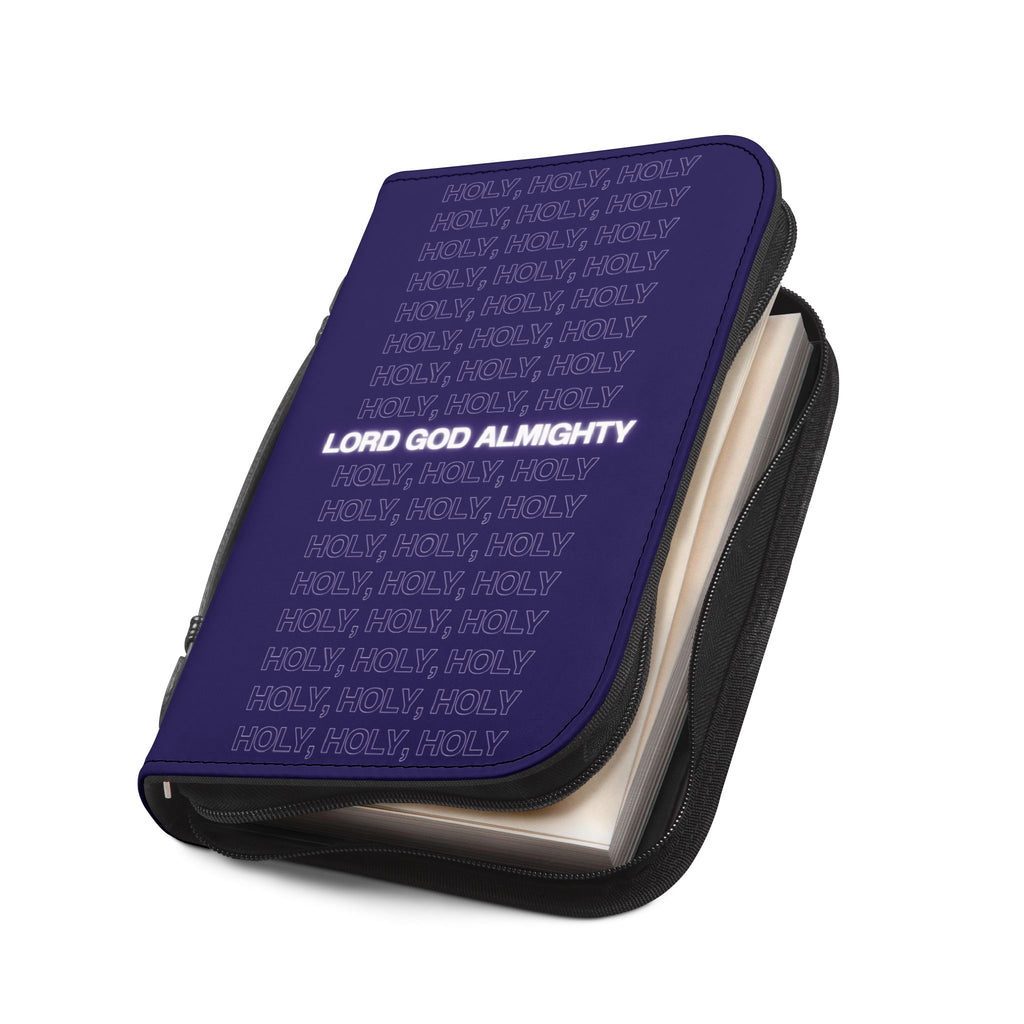 Bible Cover | 'Lord God Almighty' Zippered Scripture Organizer