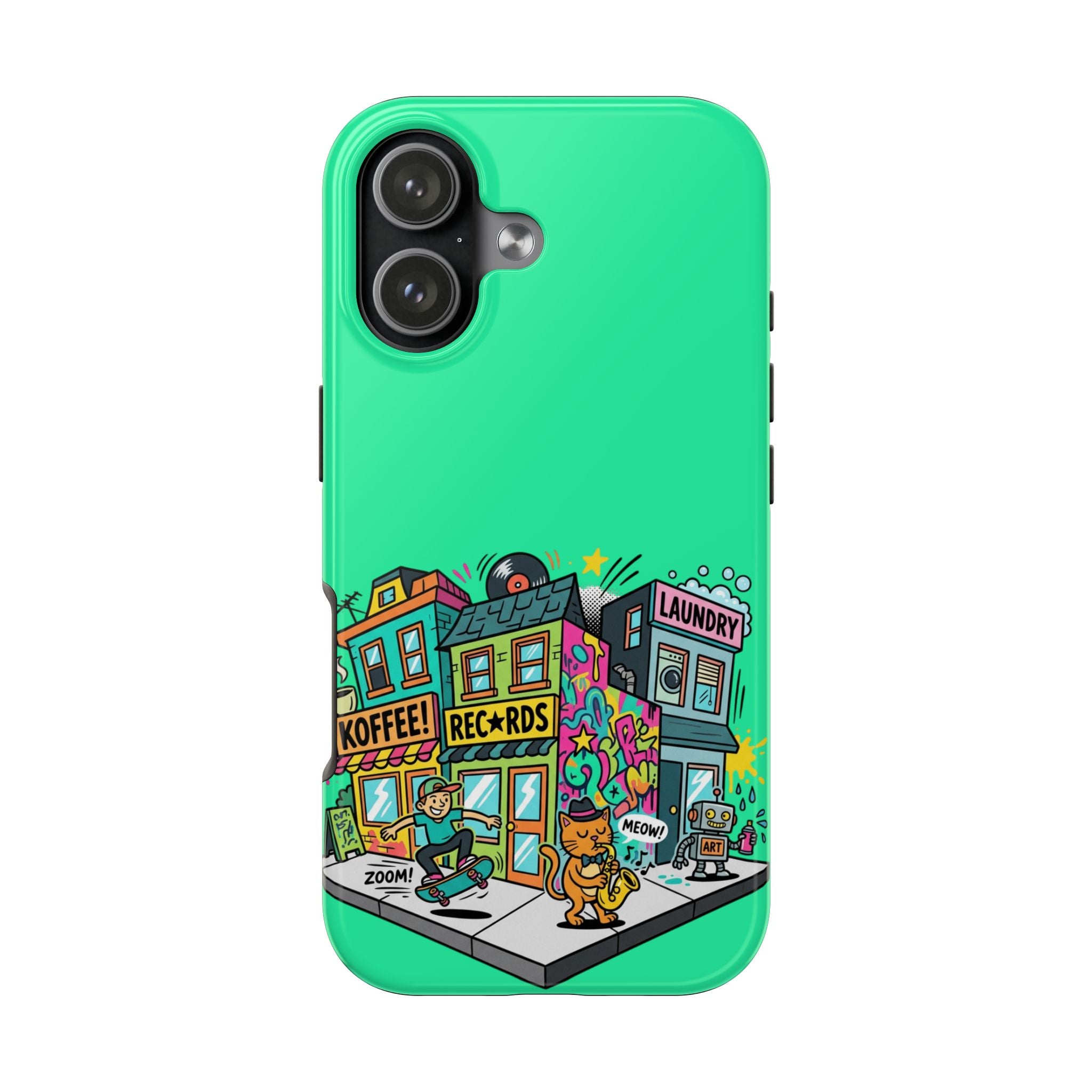 Phone Case | Tough Protective Cover with Colorful Street Art