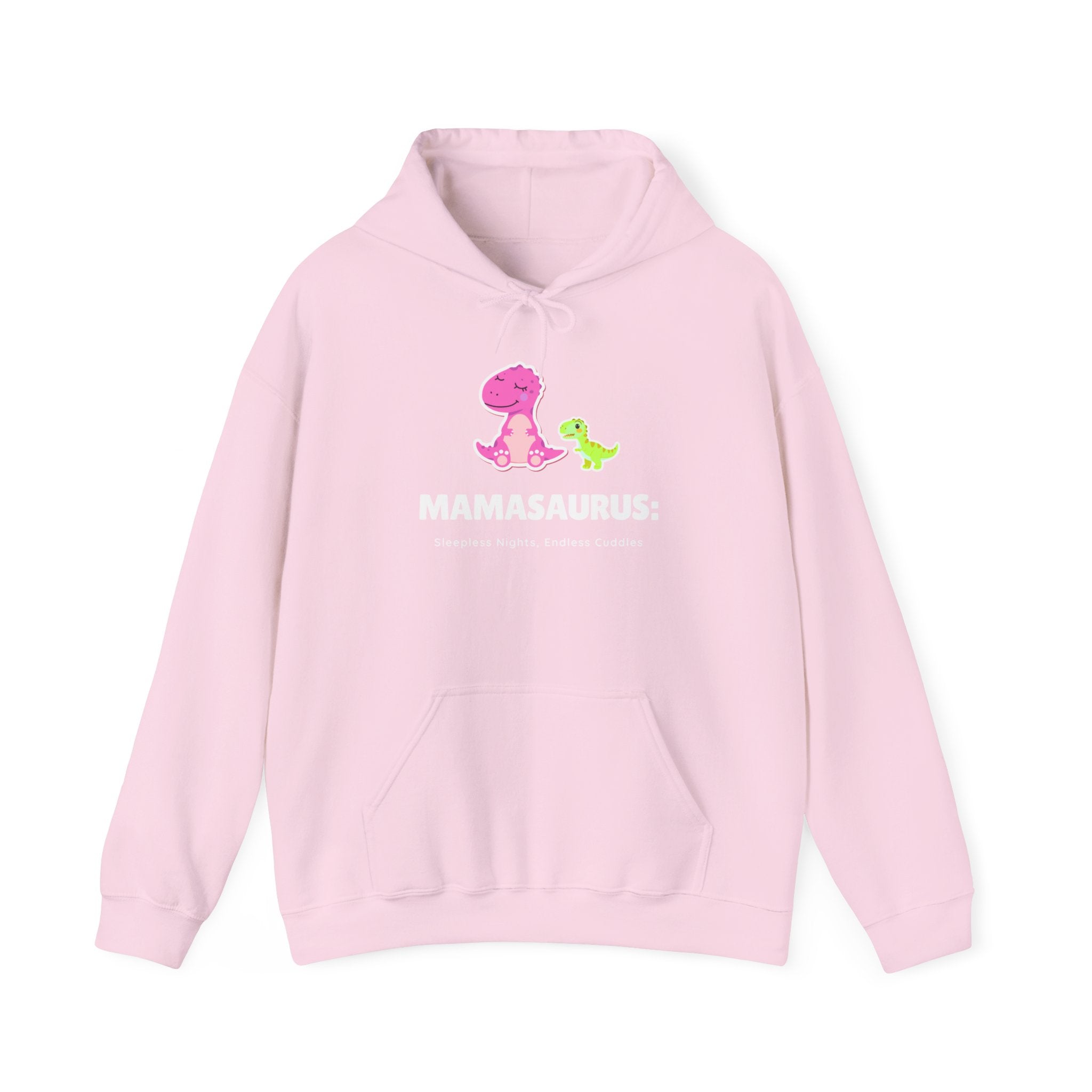 Hoodie | 'Mamasaurus' Pink Mama Dino with Baby Sweater