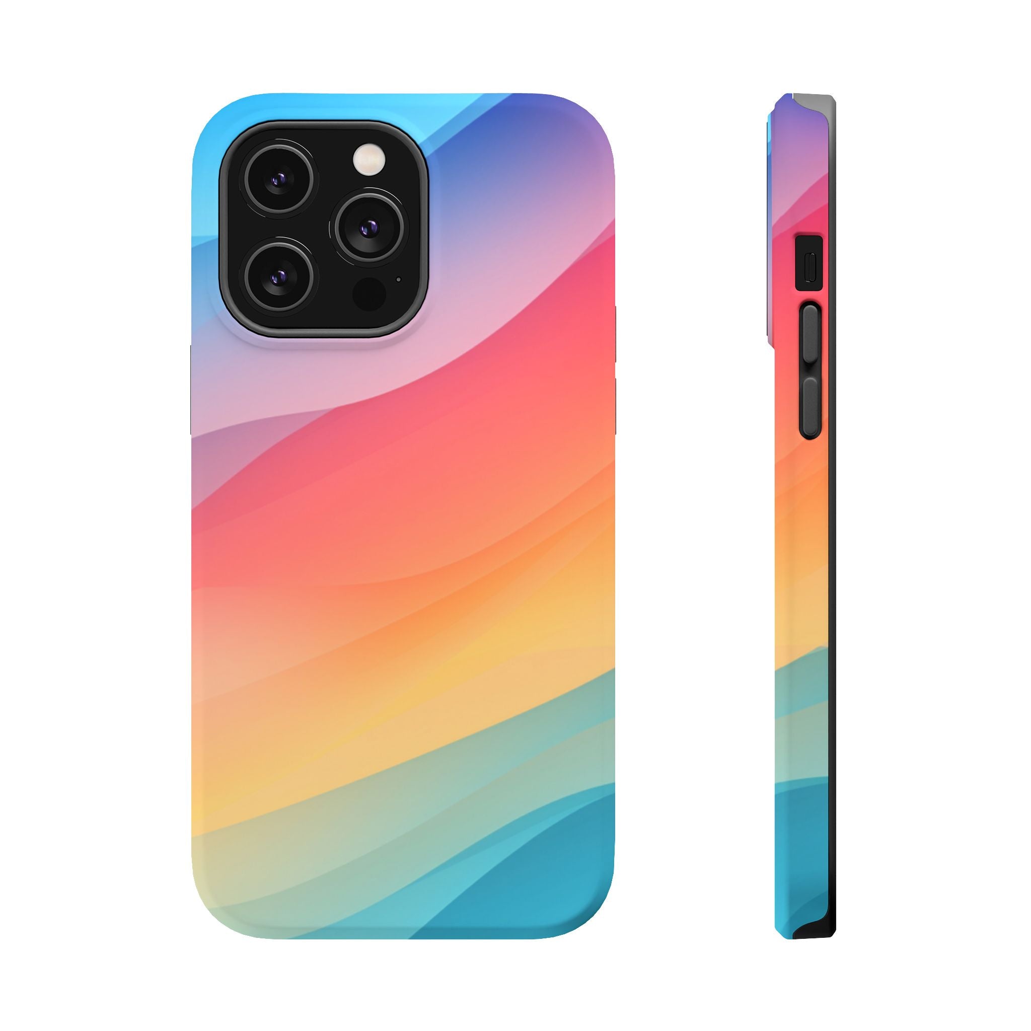 Phone Case | Gradient Sunset Magnetic Impact-Resistant Phone Shield