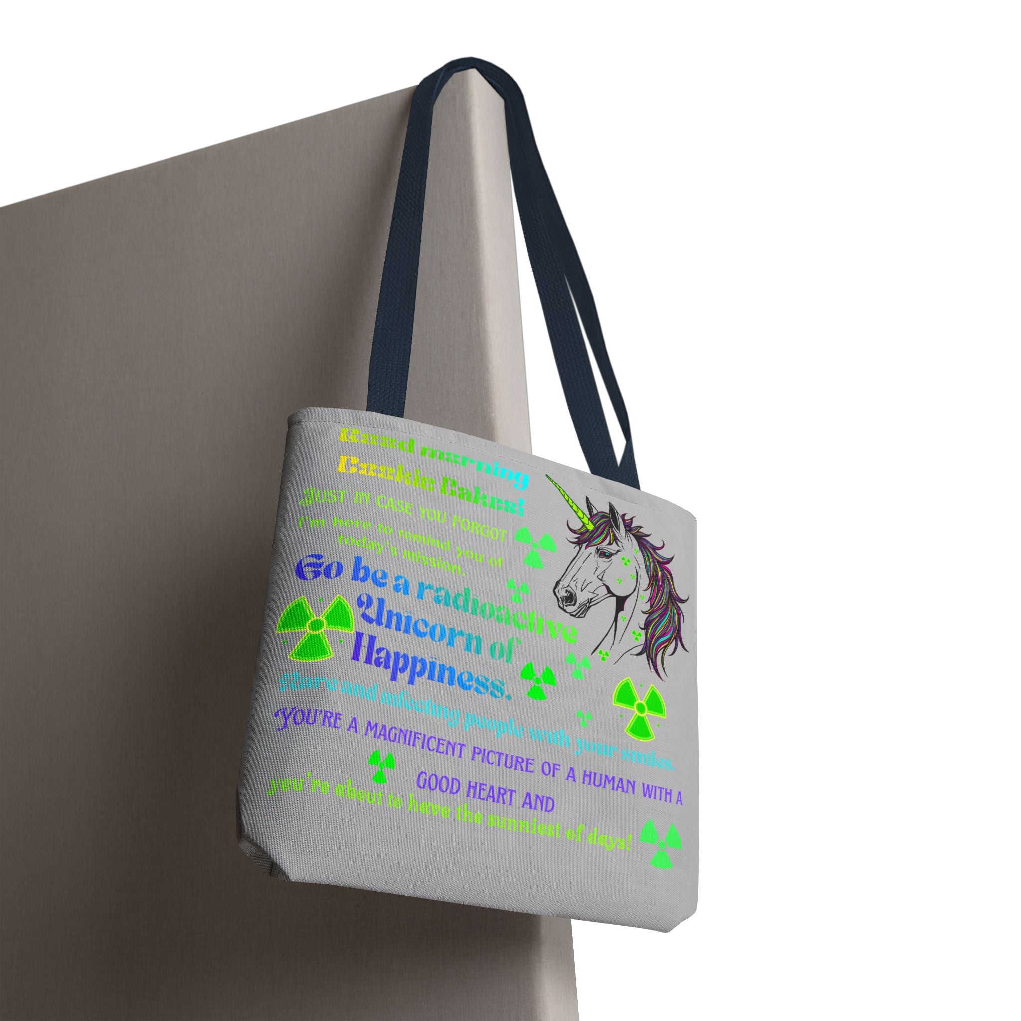 Tote Bag | Radiant Neon Graphic Tote