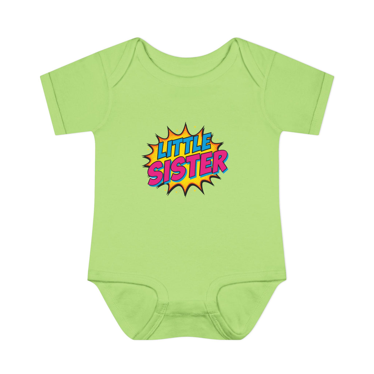 Little Sister Pop Art Onesie