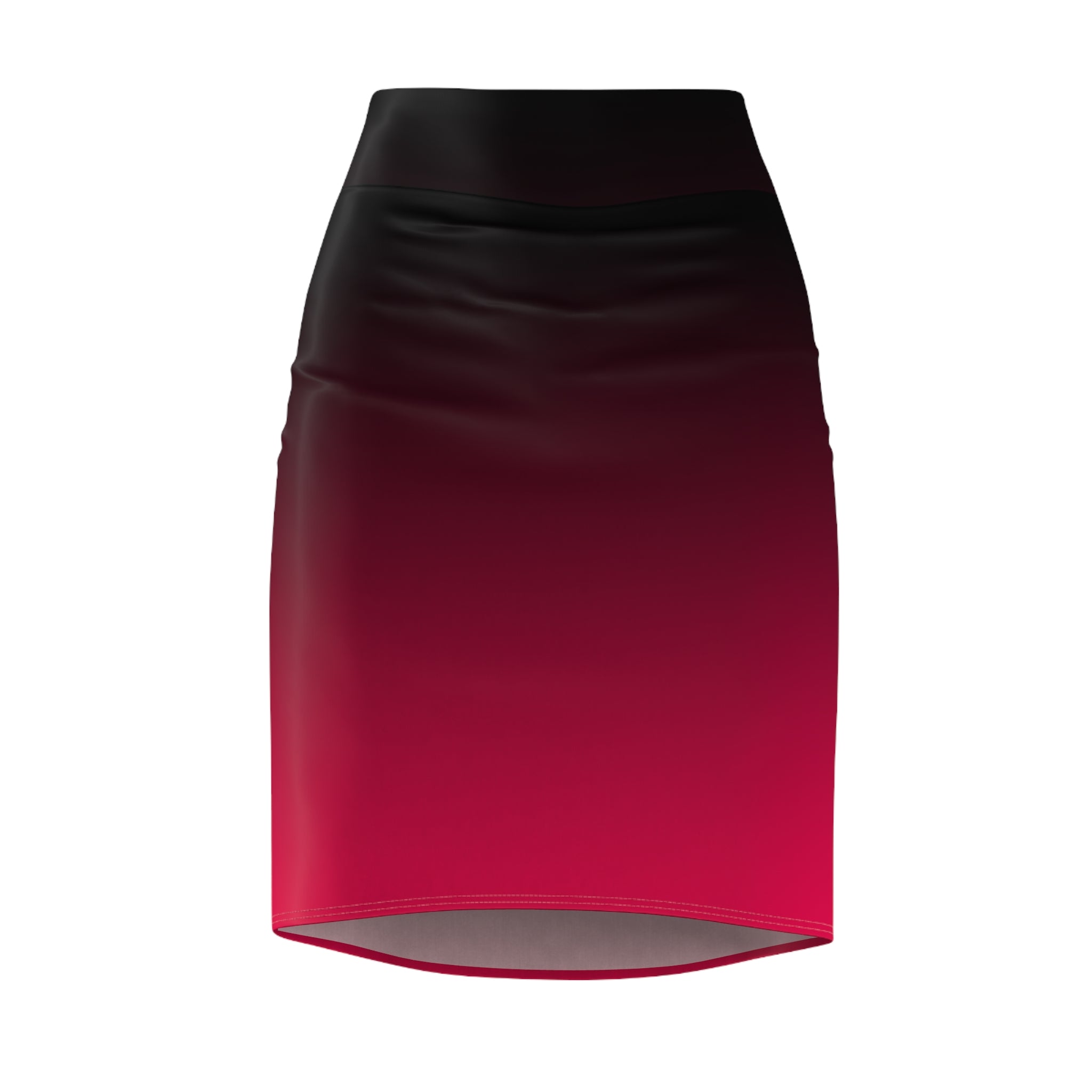 Women's Pencil Skirt | Sleek Gradient Midi Work & Evening Wear
