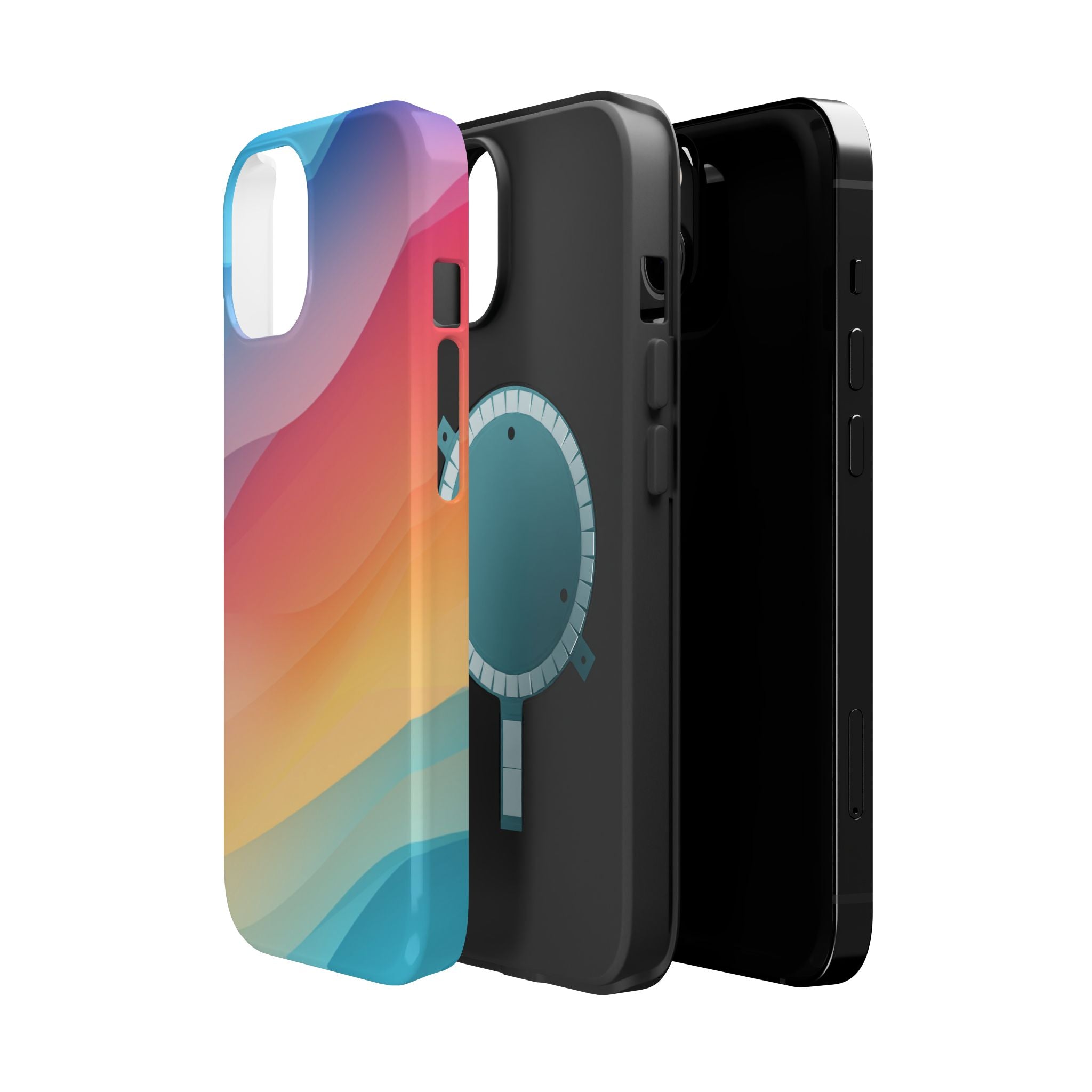 Phone Case | Gradient Sunset Magnetic Impact-Resistant Phone Shield