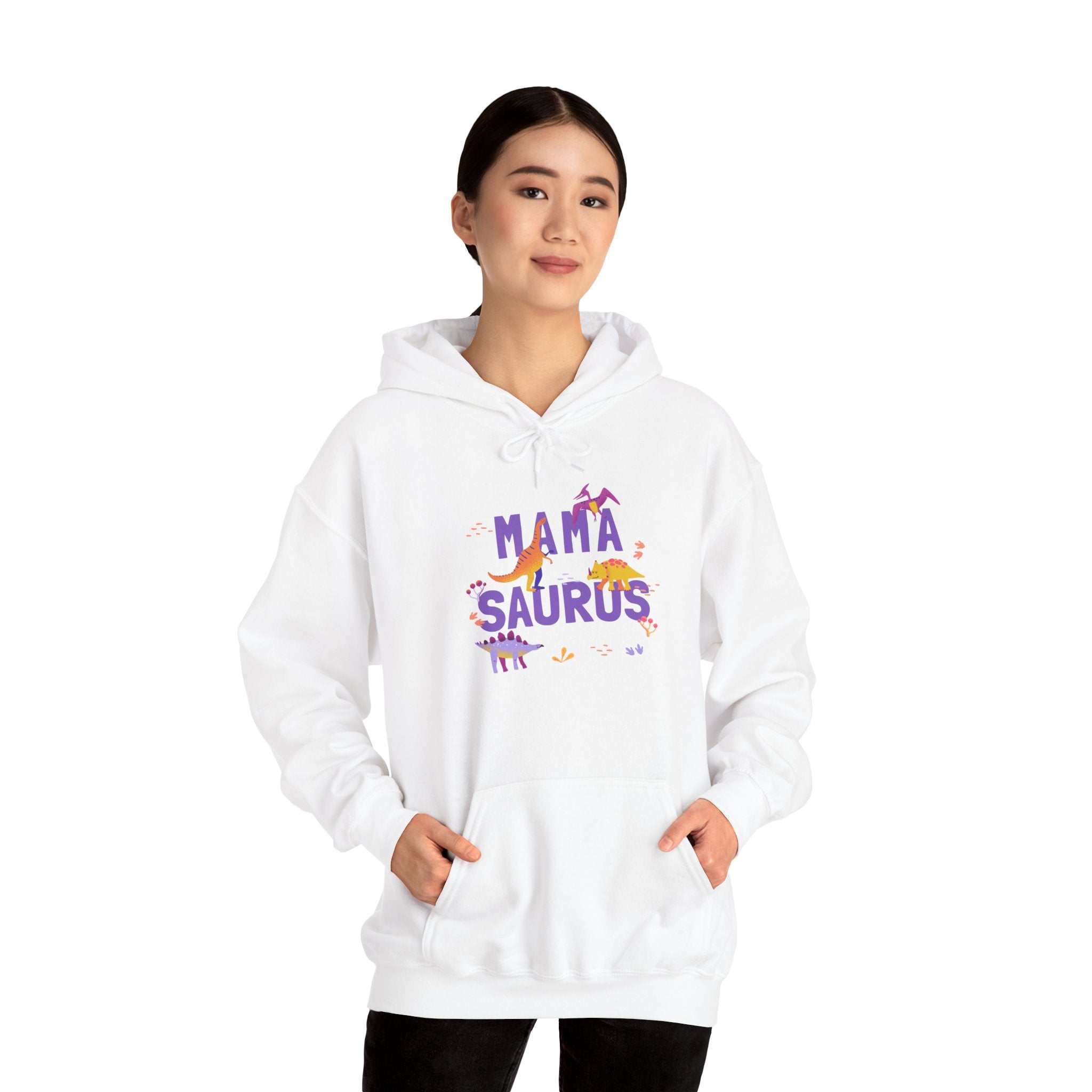 Hoodie | 'Mama Saurus' Graphic Sweatshirt