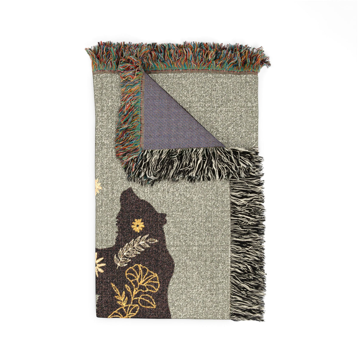 Cozy Woven Throw for Mama Bears