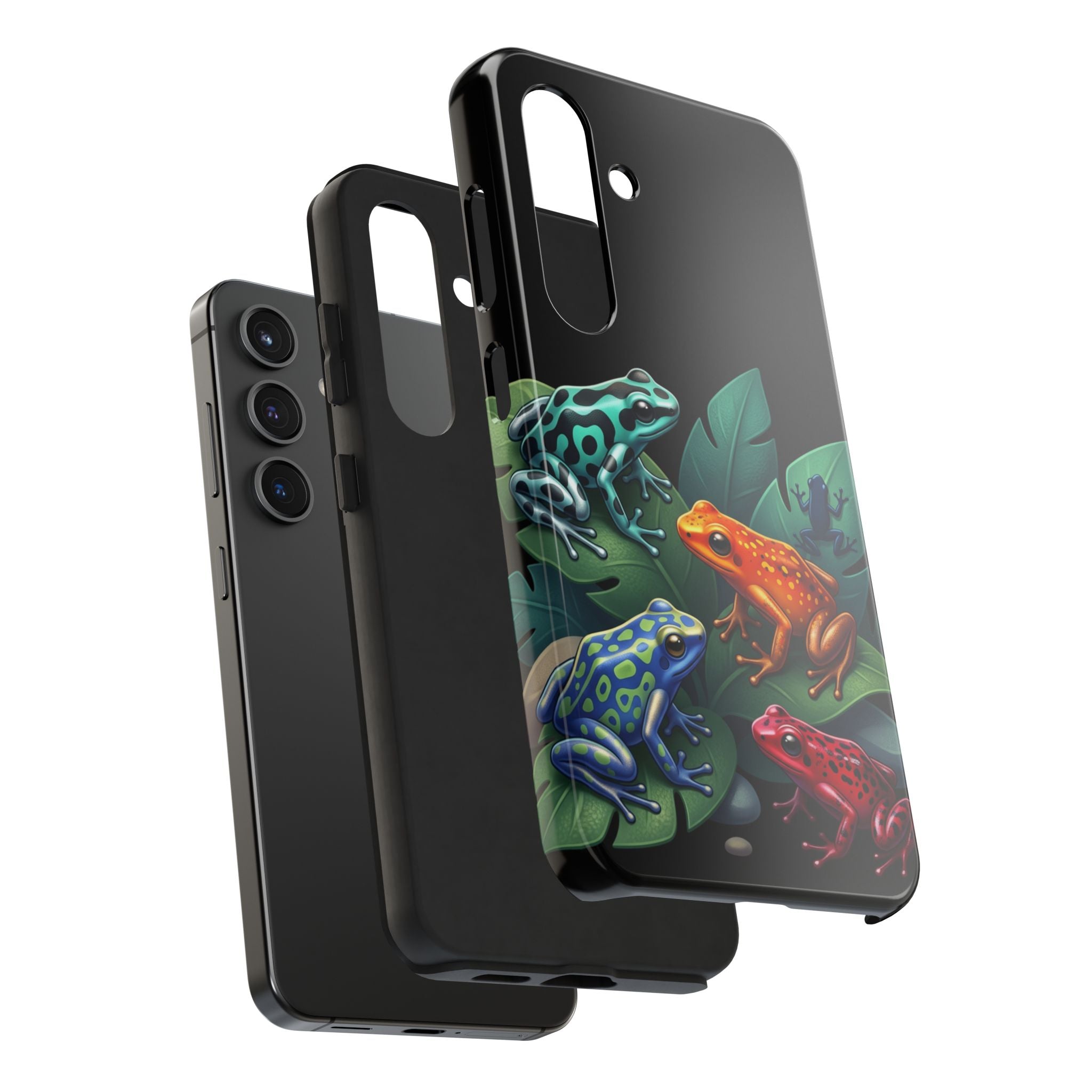 Phone Case | Colorful Dart Frog Design Tough Protective Case