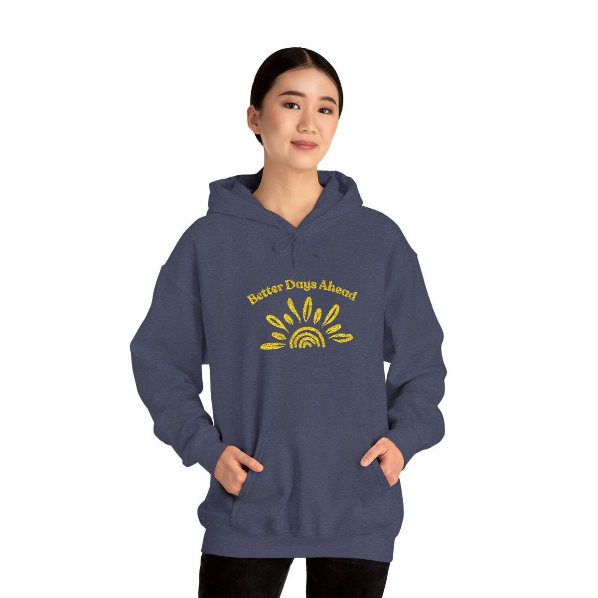 ‘Better Days Ahead’ Embroidered Hoodie
