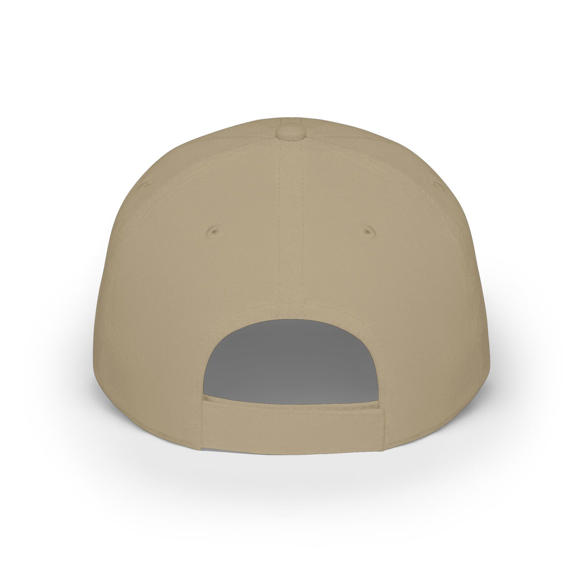 Personalized Text Embroidered Low Profile Baseball Cap
